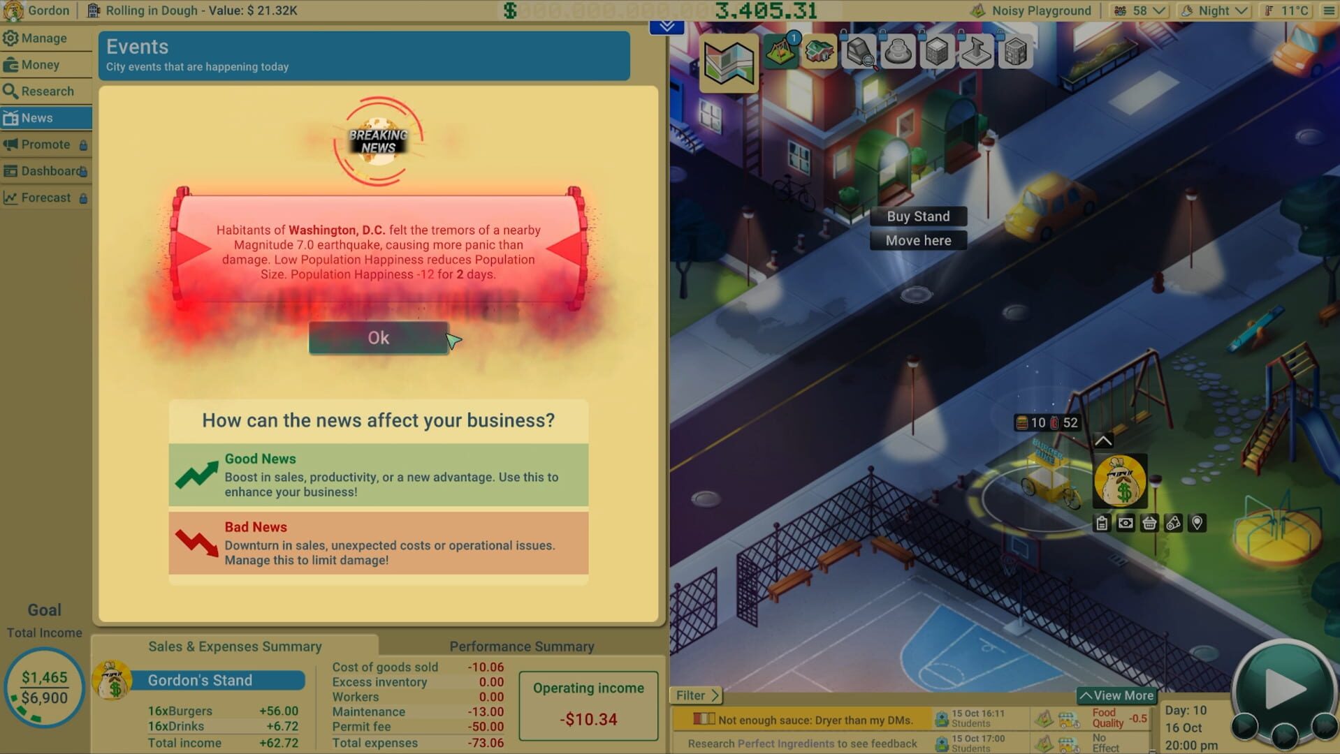 Business Heroes: Street Grub screenshot 1