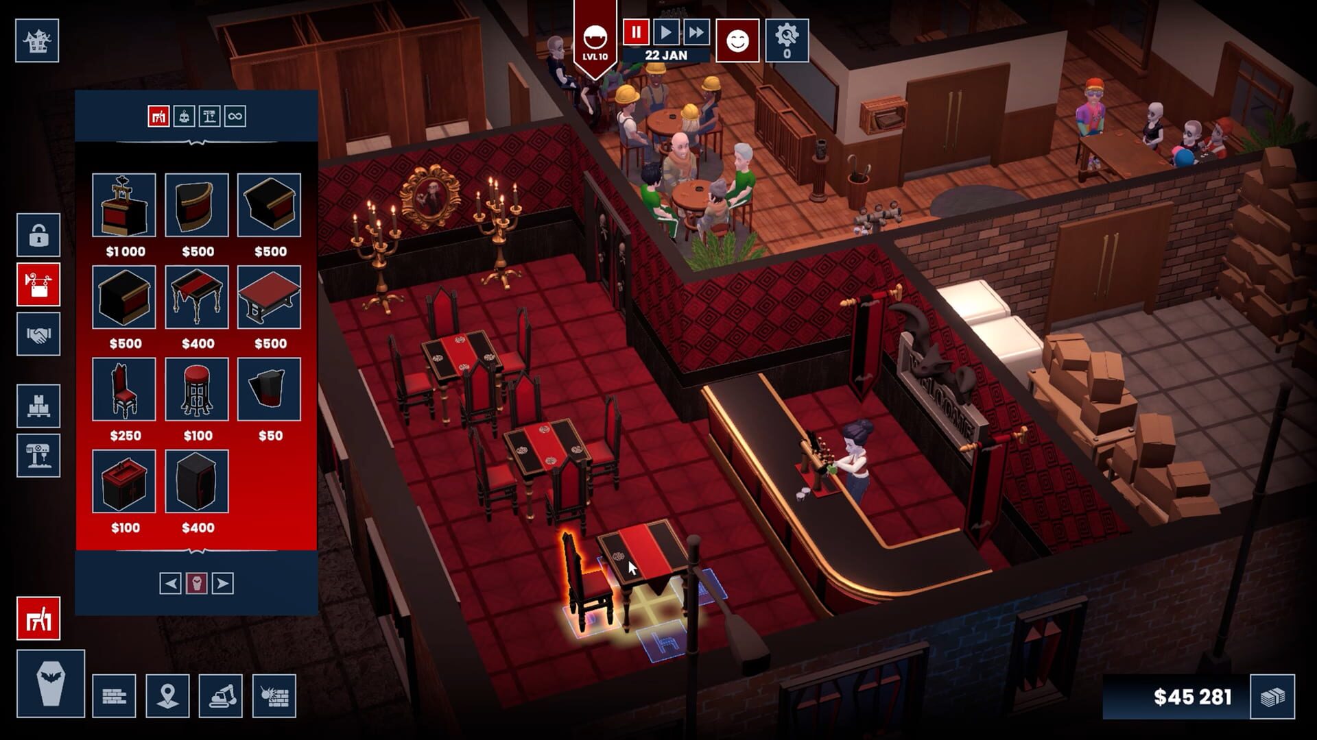 Blood Bar Tycoon screenshot 1