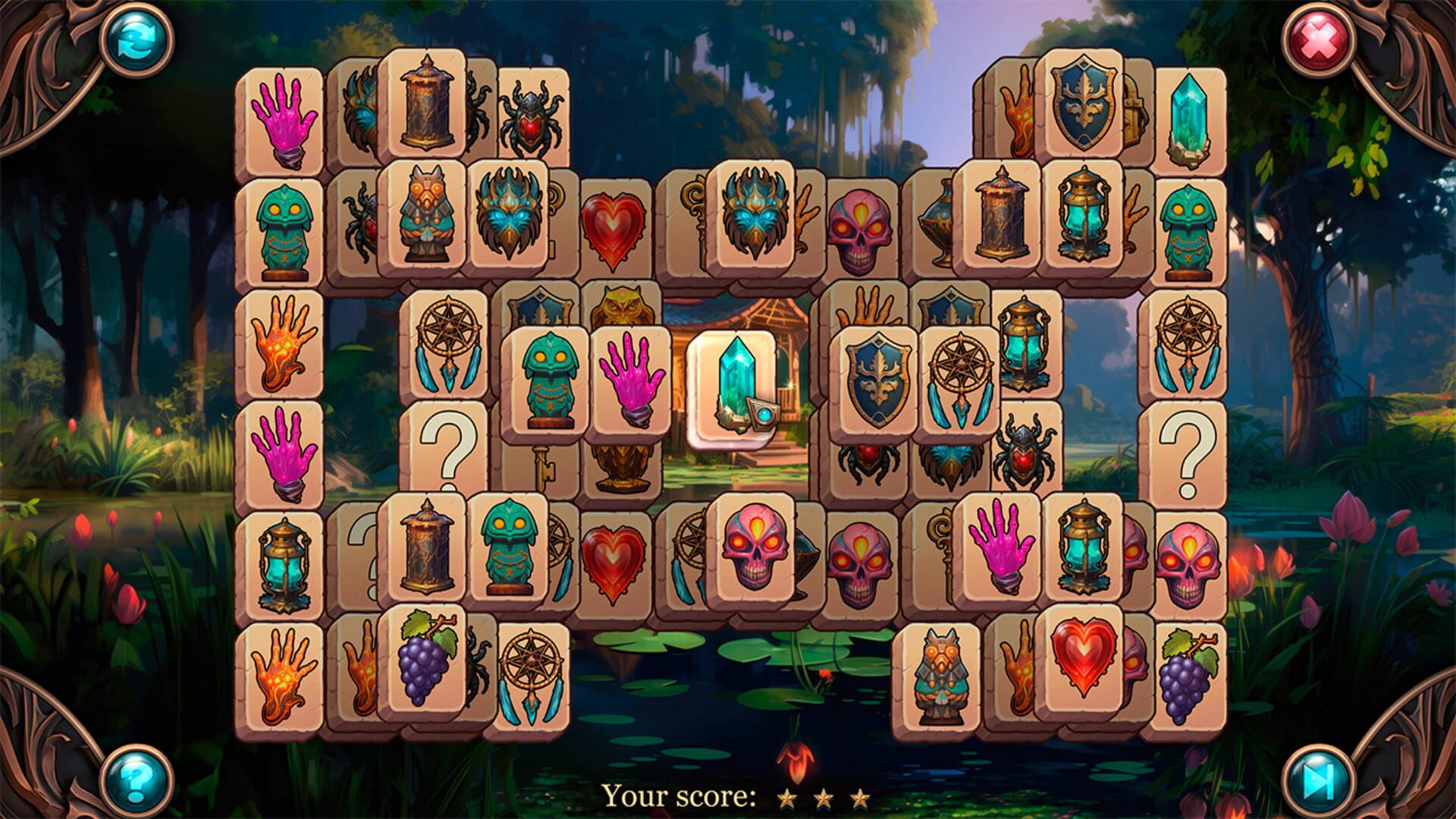 Mahjongus: Mystery of Fortescue screenshot 1