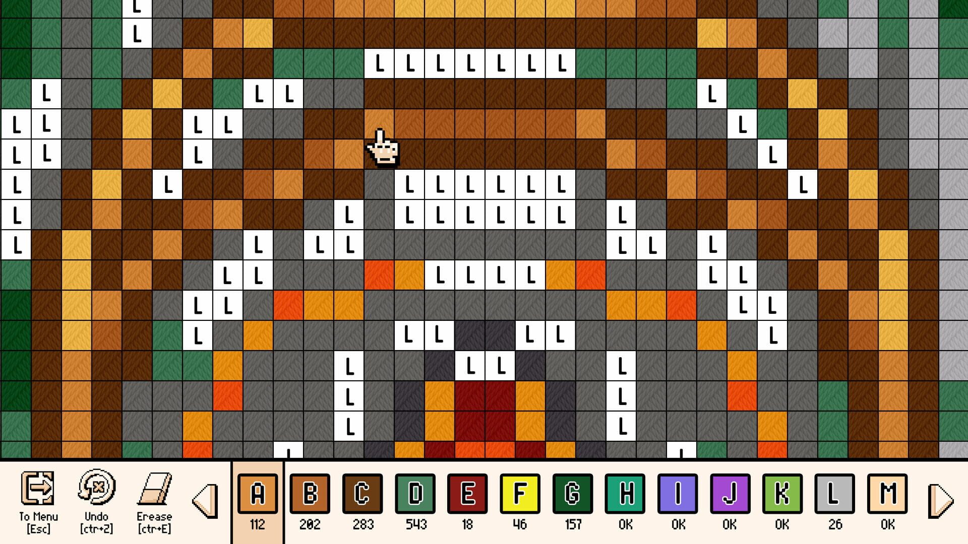 Pixel Cross Stitch: Color by Number screenshot 1