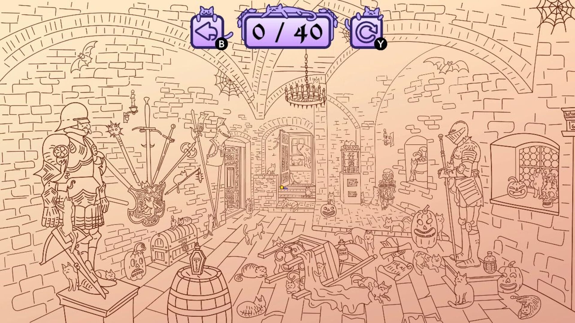 Cats Hidden in Spooky Places screenshot 1