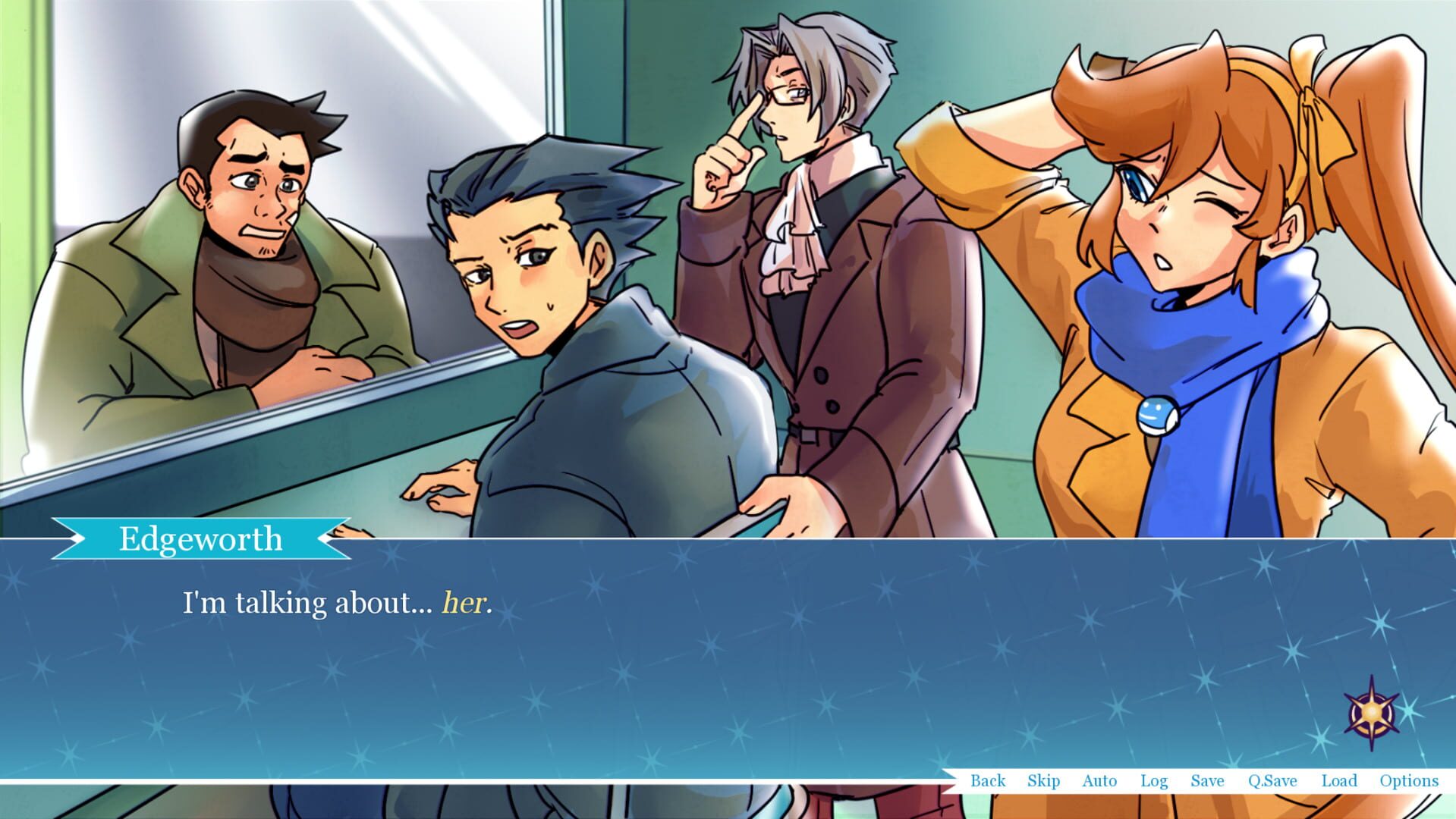 Echoes of a Turnabout: Franziska von Karma screenshot 1