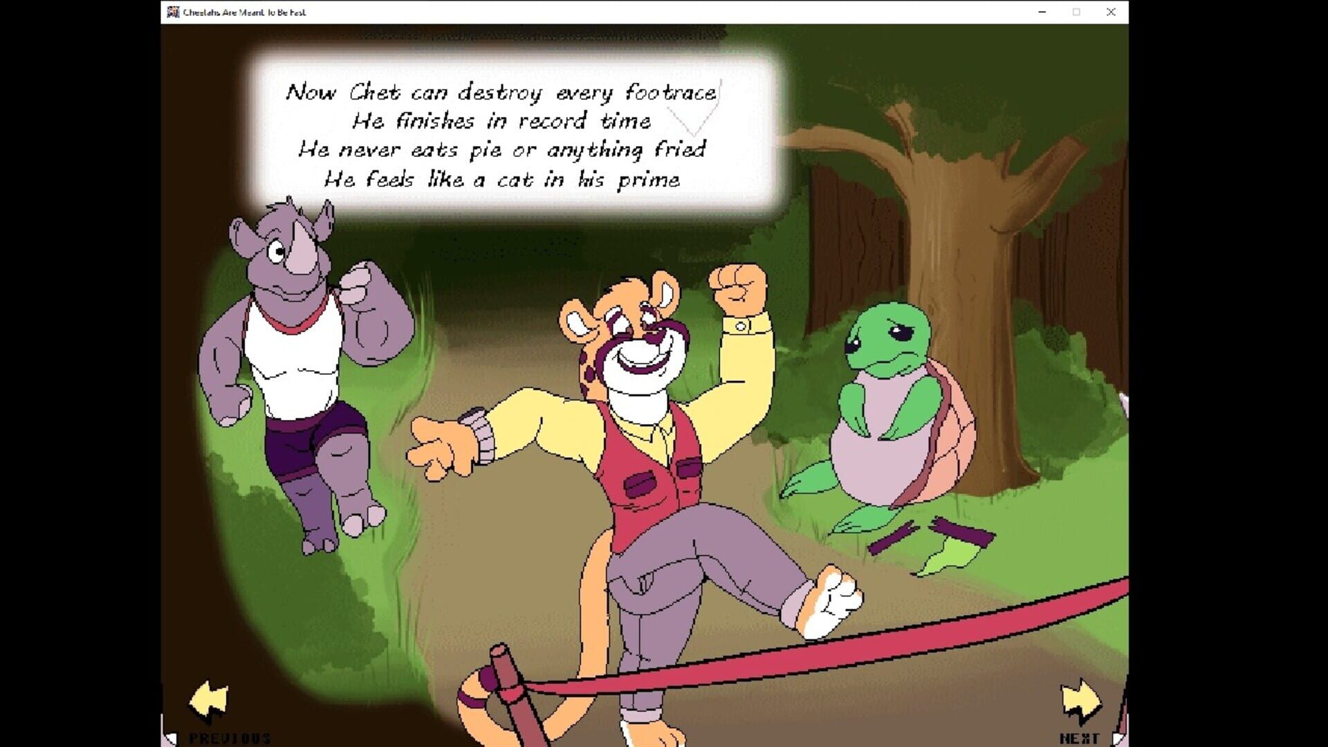 Cheetahs Are Meant To Be Fast screenshot 1