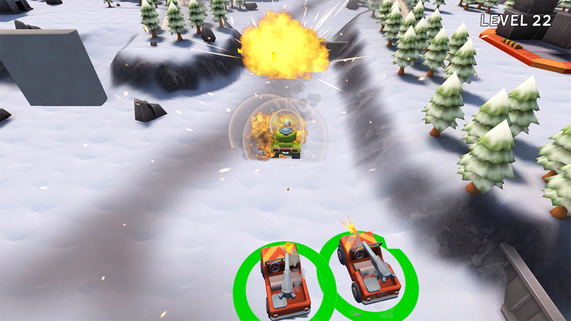 Arcade Tanks World II: Tank Battle Simulator screenshot 1