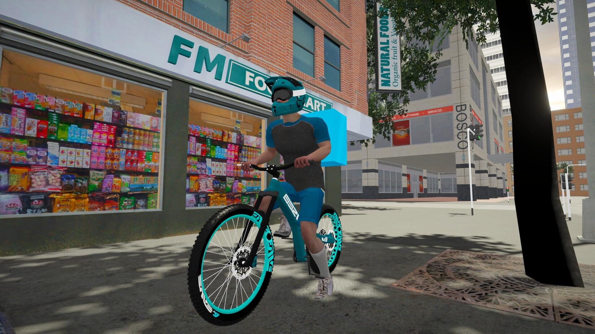Food Courier: Bike Adventure screenshot 1