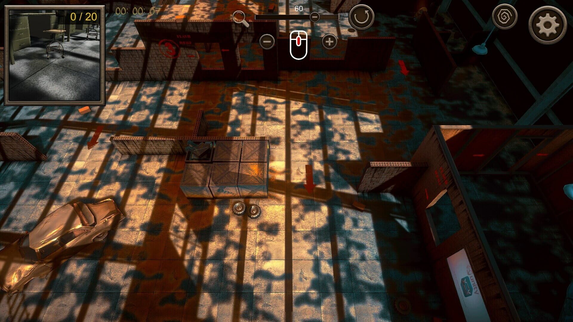 Hidden Storehouse Top-Down 3D screenshot 1