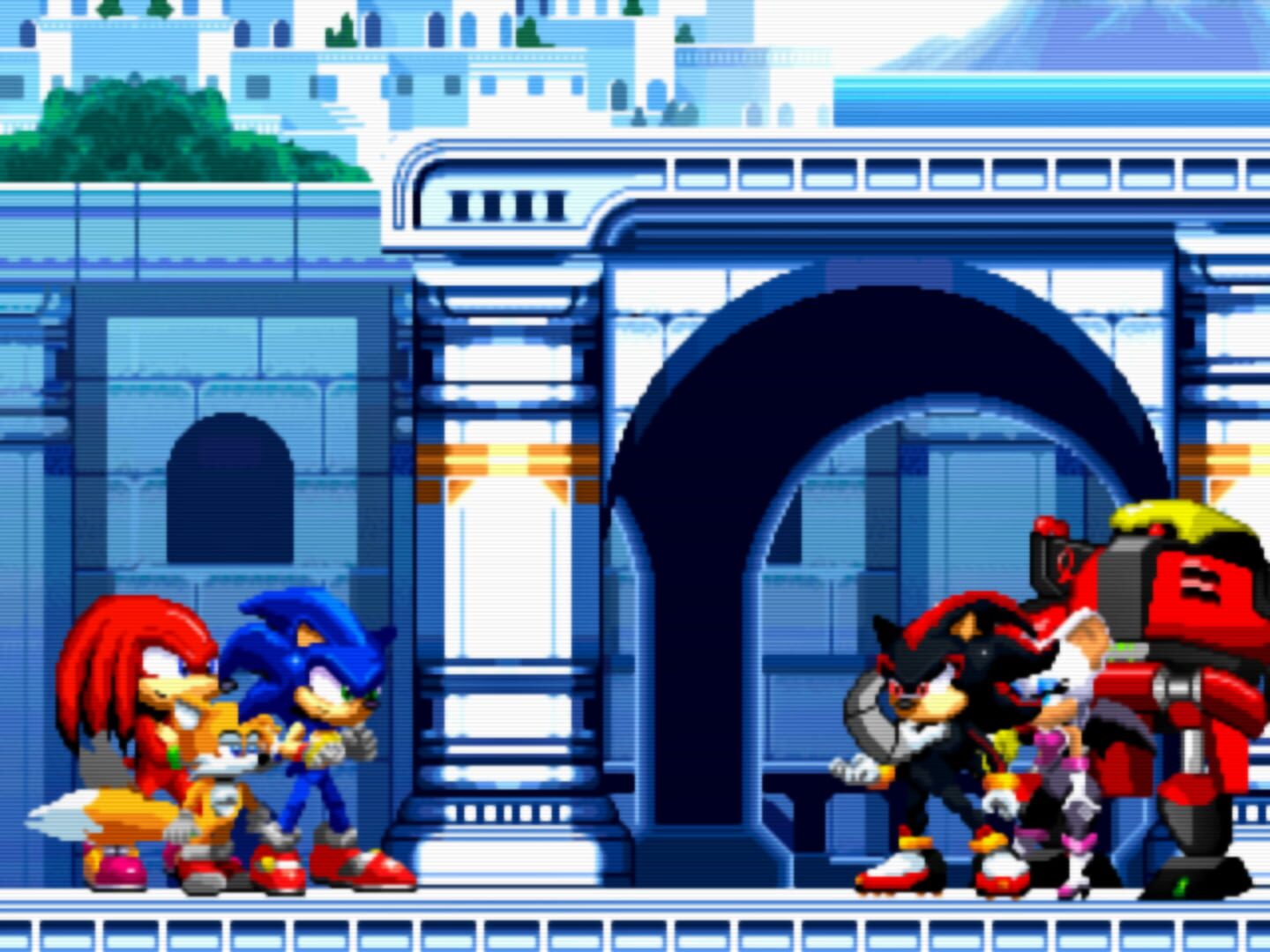 Ultimate Sonic Heroes Fighters screenshot 1