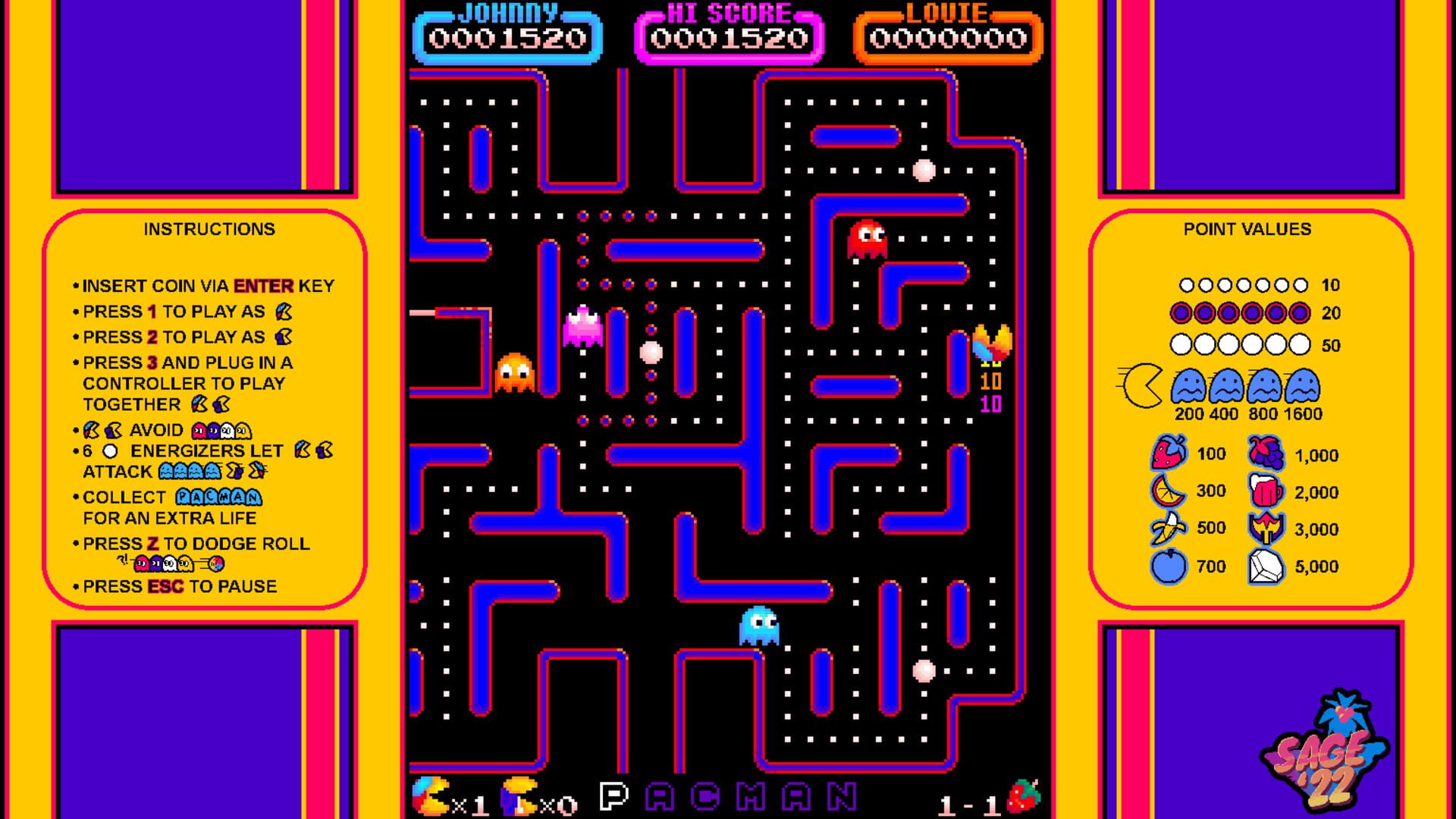 The Pac-Man Brothers screenshot 1