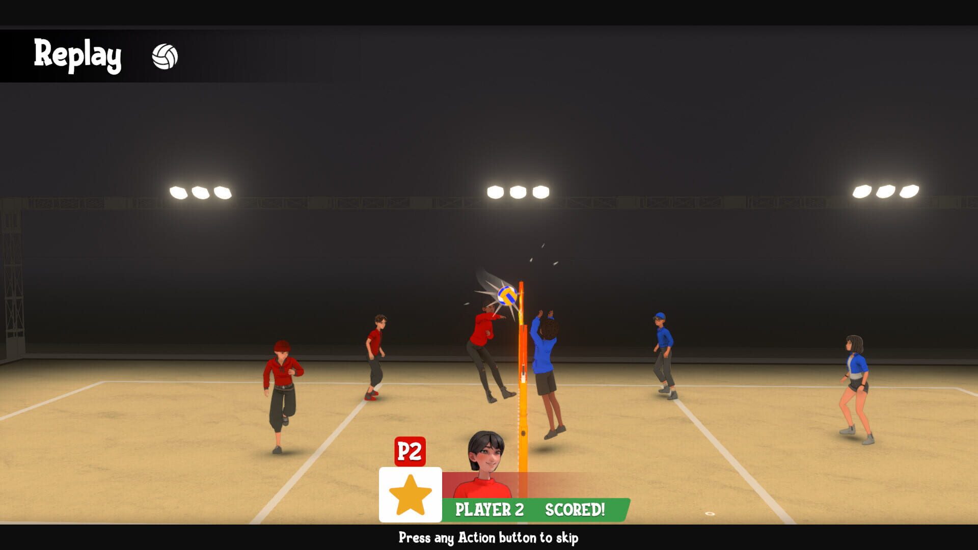 VolleySmash screenshot 1