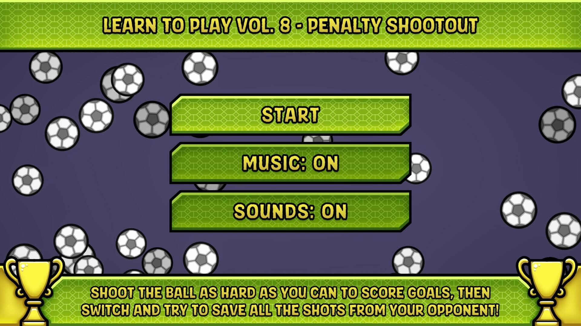 Learn to Play vol. 8: Penalty Shootout screenshot 1