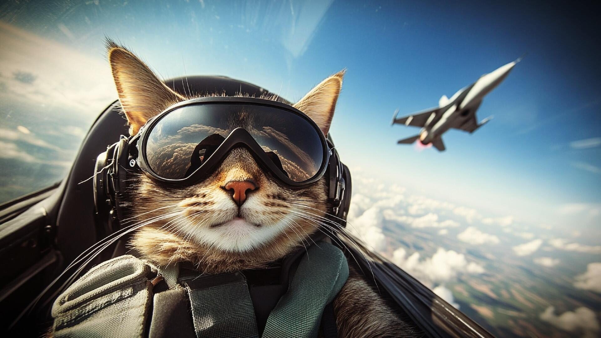 Jet Combat: Cats vs. Dogs Military Simulator screenshot 1