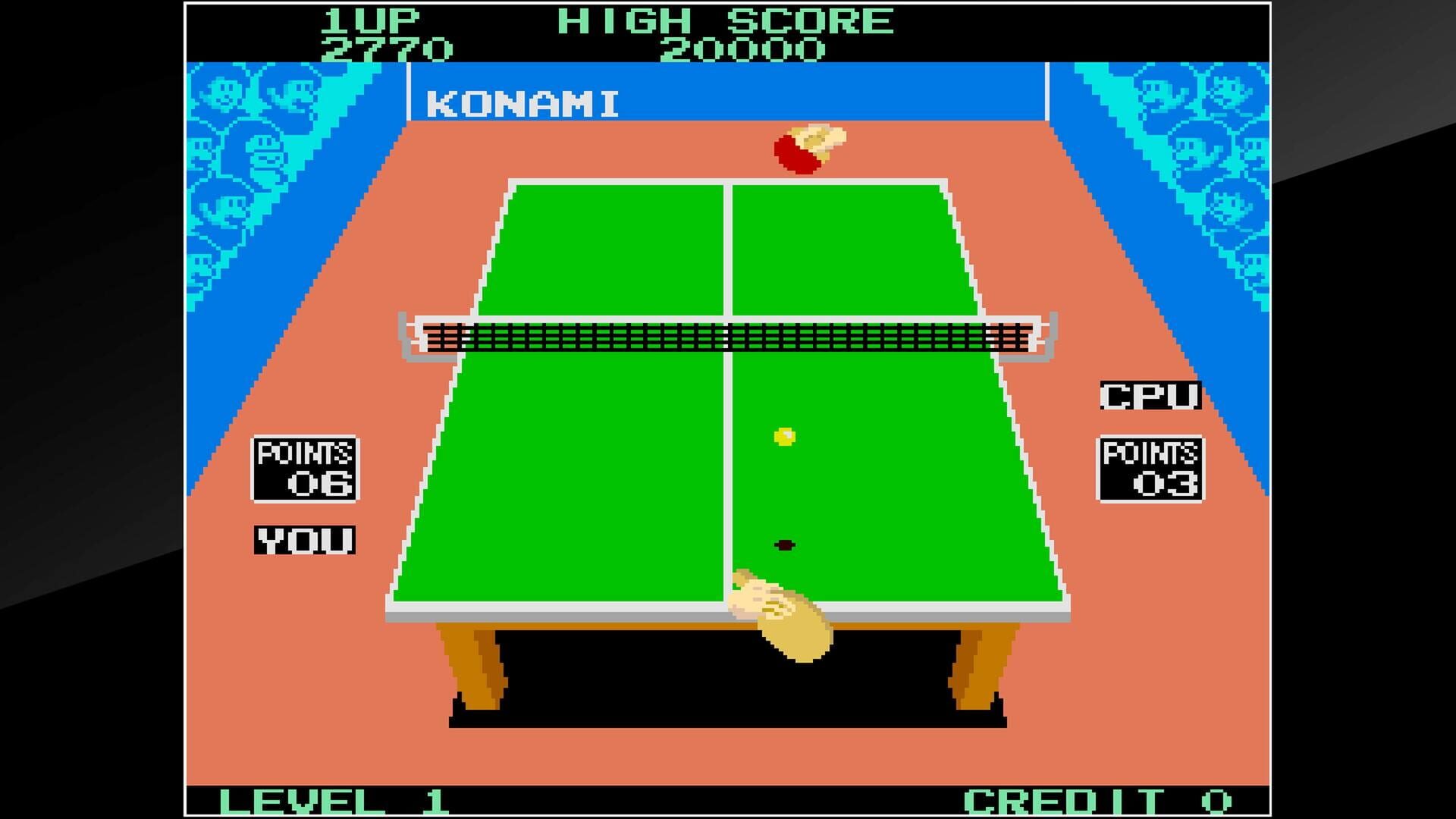 Arcade Archives: Konami's Table Tennis screenshot 1