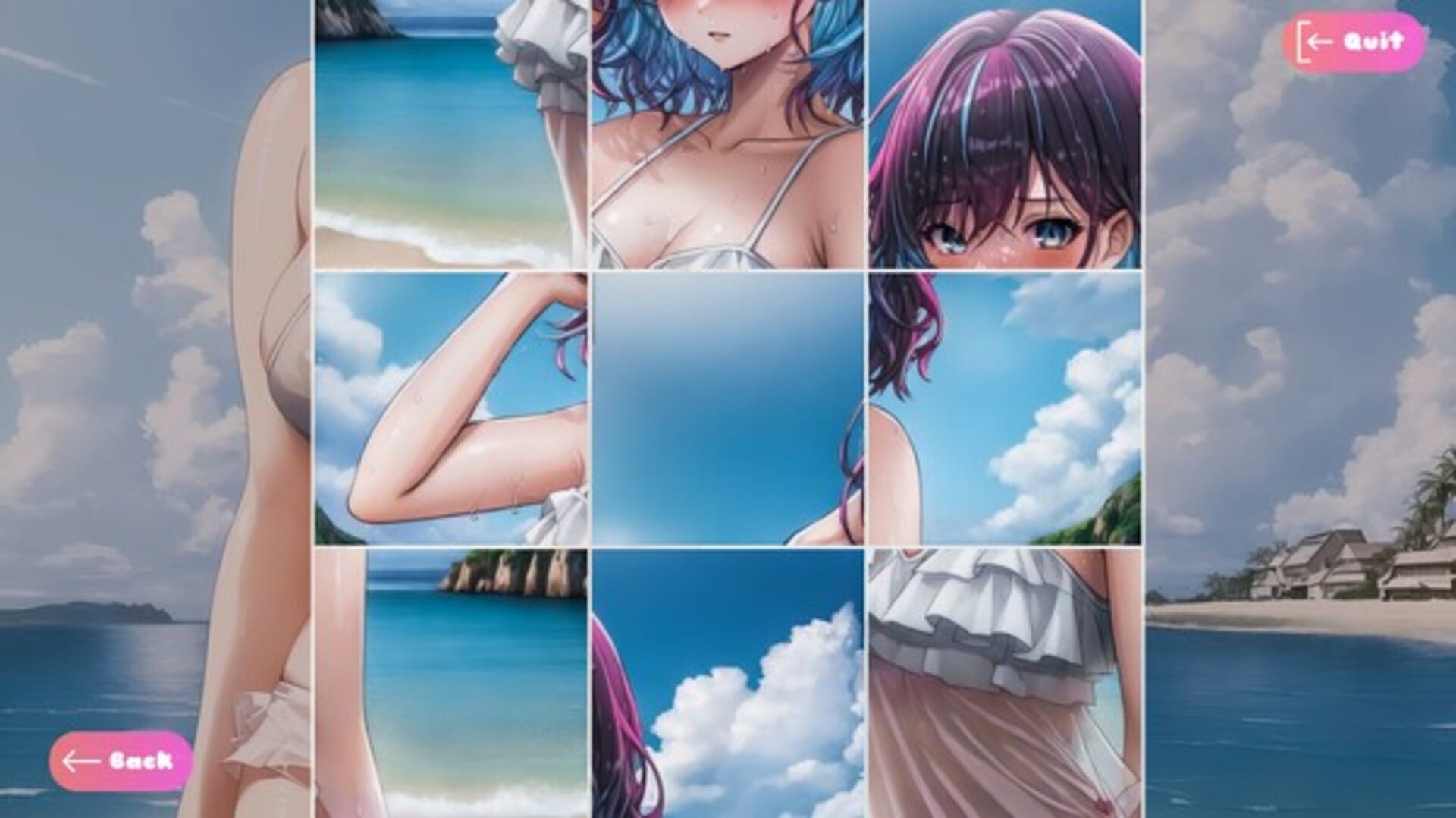 Senpai Puzzle: Waifu Summer screenshot 1