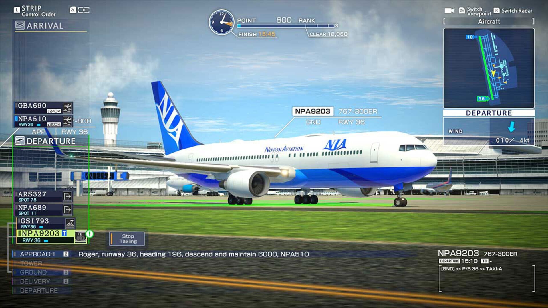 I am an Air Traffic Controller: Airport Hero Centrair - 20th Anniversary screenshot 1