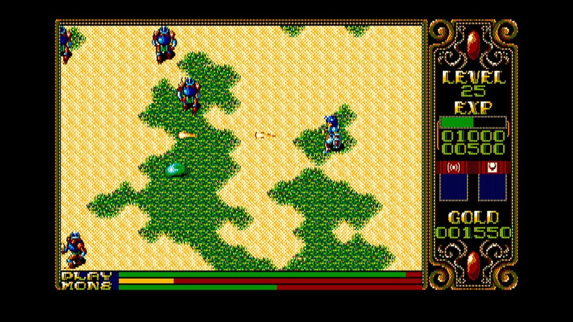 Eggconsole Xak II PC-8801mkIISR screenshot 1