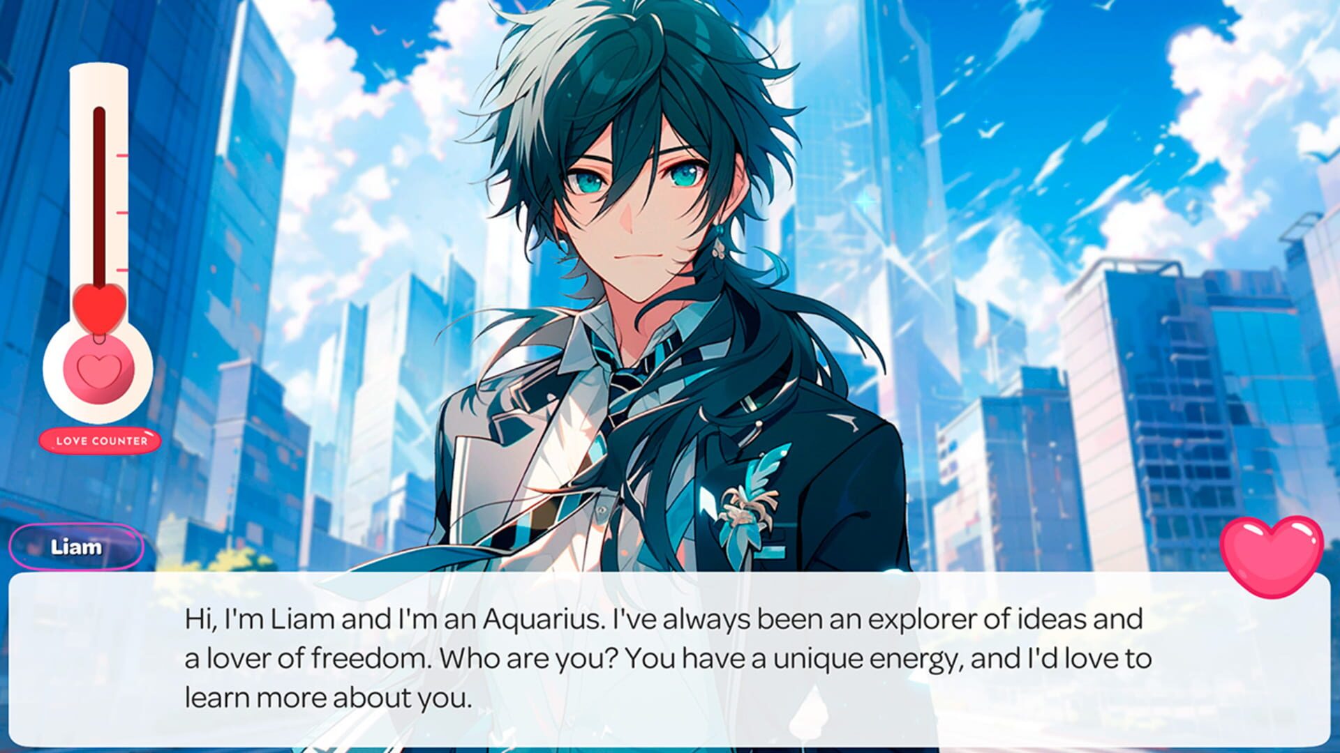 Love Anime Boys Club: Language and Date Zodiac Signs screenshot 1