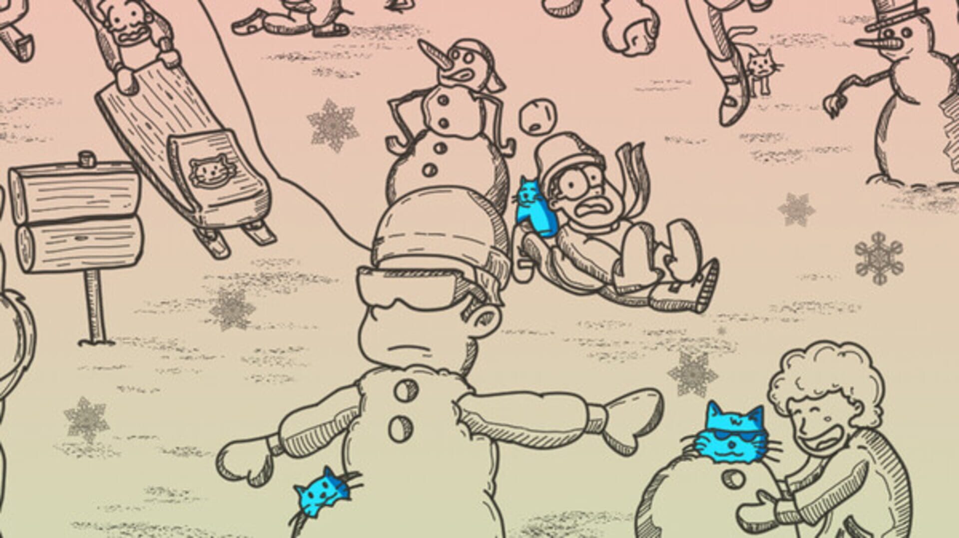 Secret Cats: Winter screenshot 1