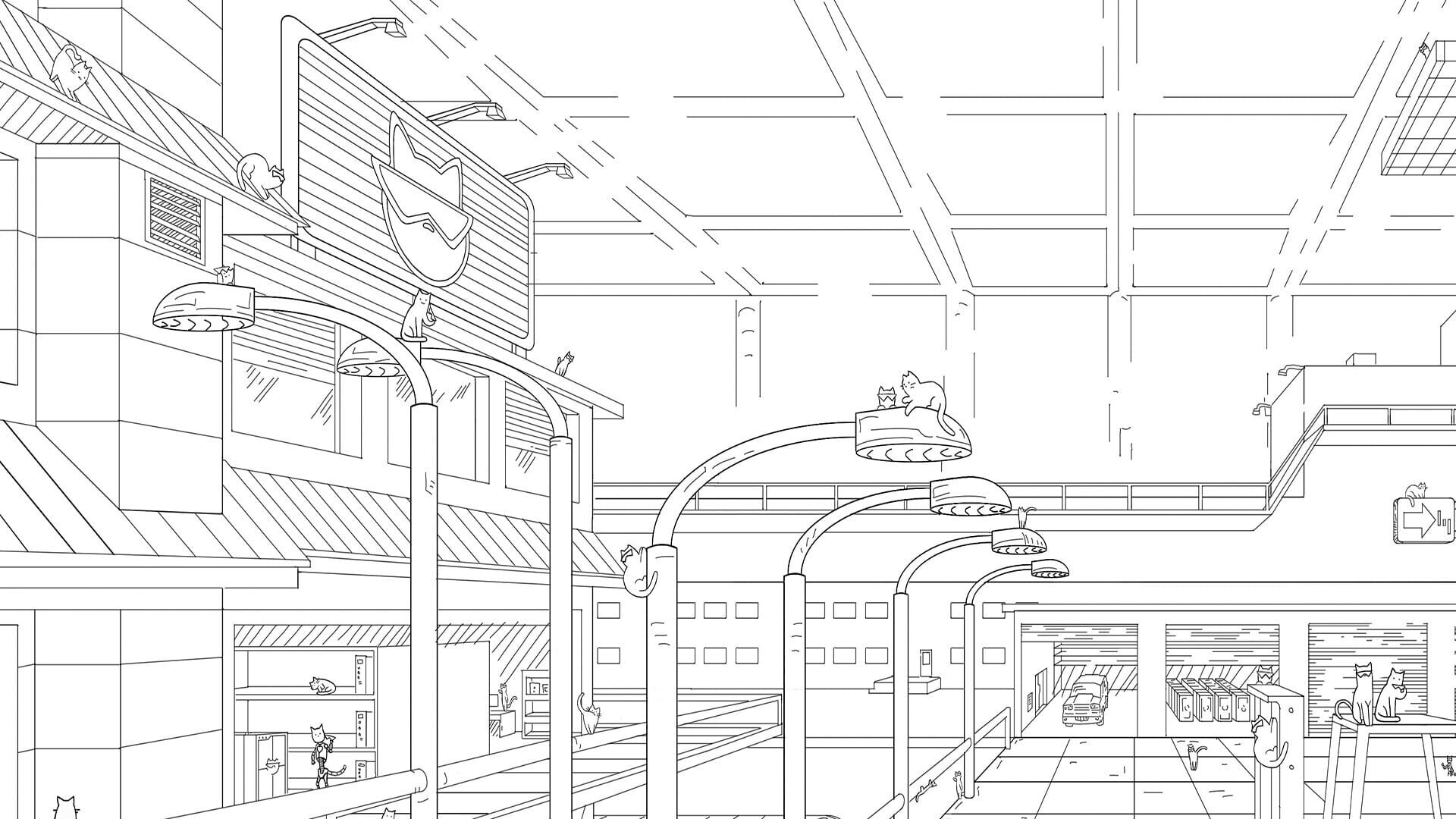 Hidden Robo Cats screenshot 1
