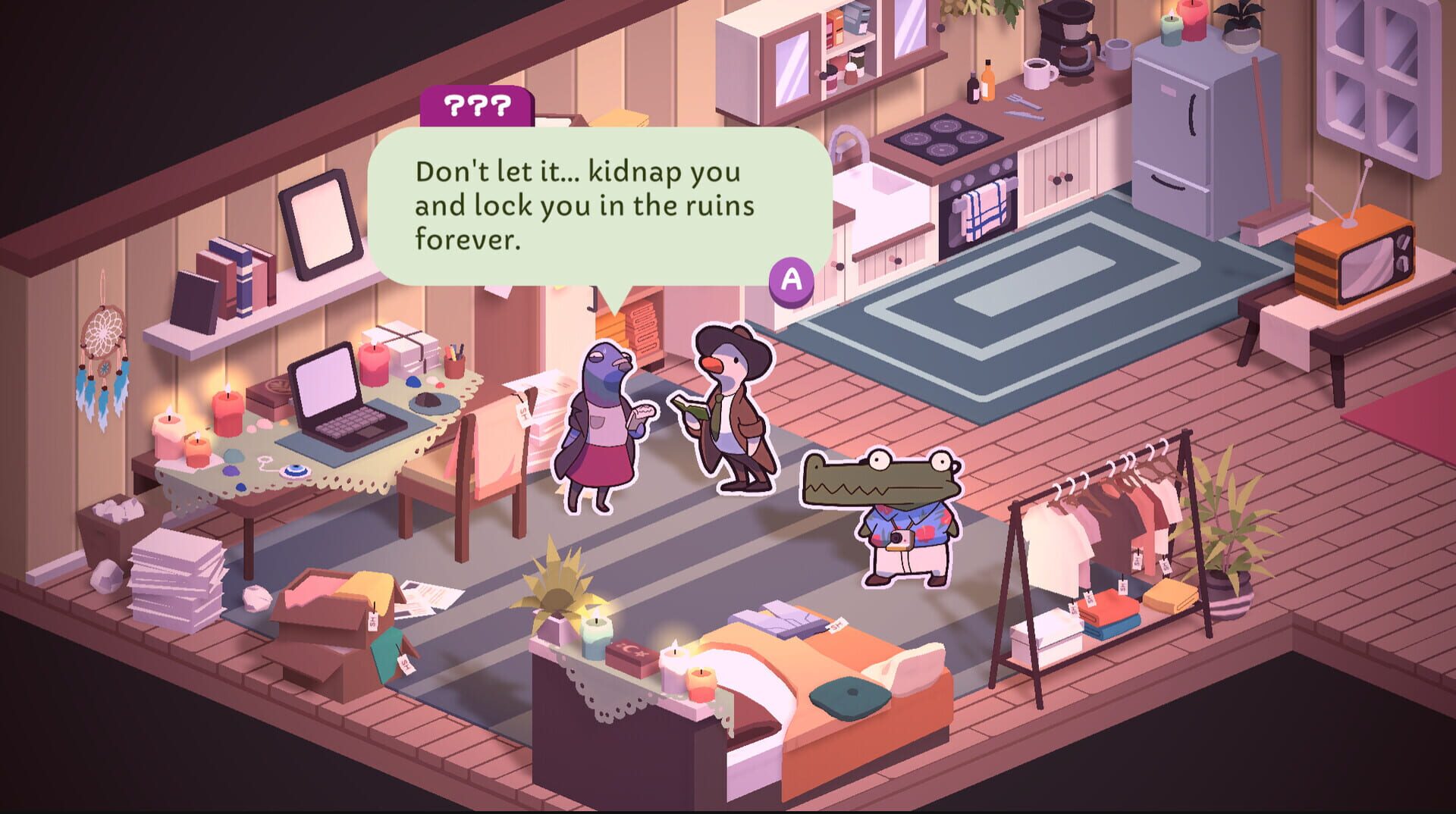 Duck Detective: The Ghost of Glamping screenshot 1