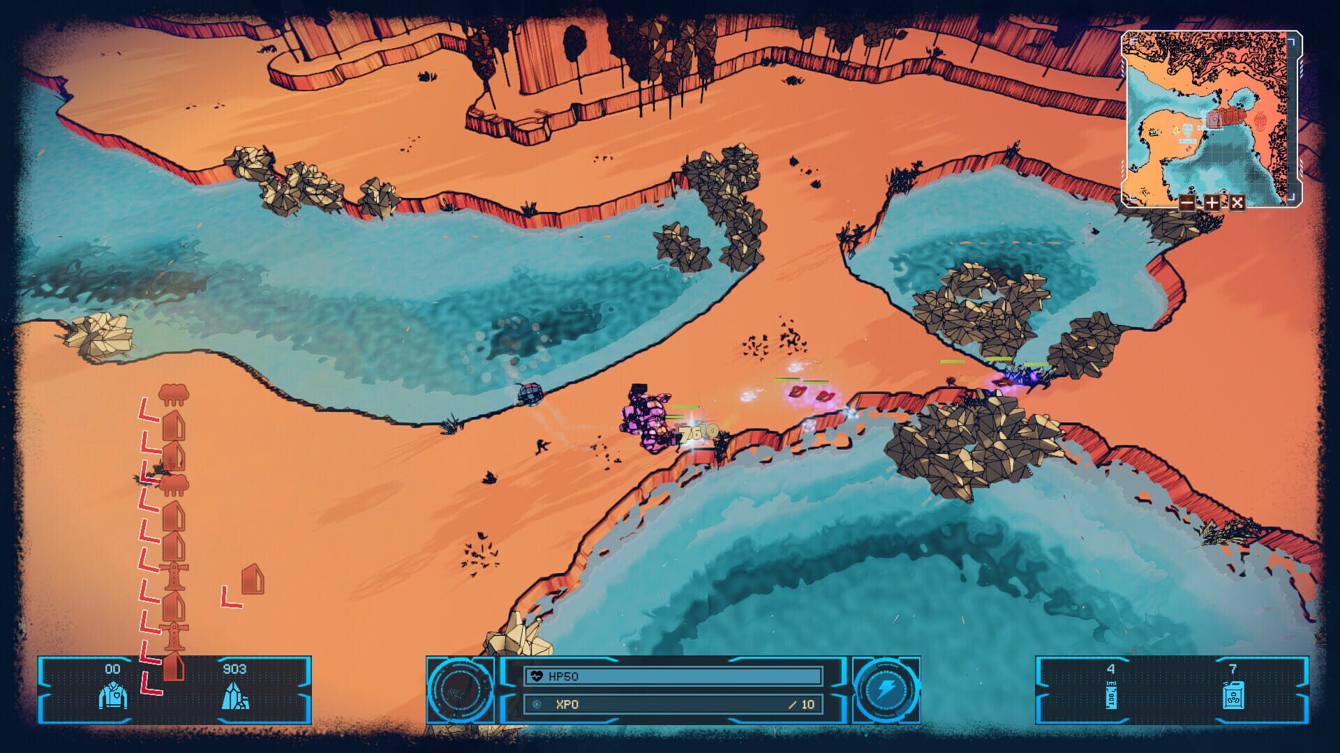 Wave Defense: Trappist screenshot 1