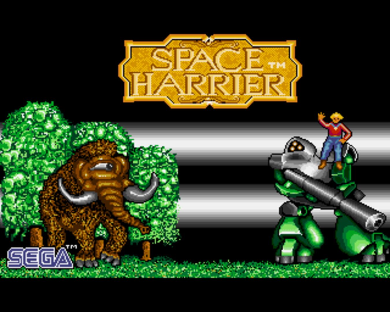 Space Harrier screenshot 1