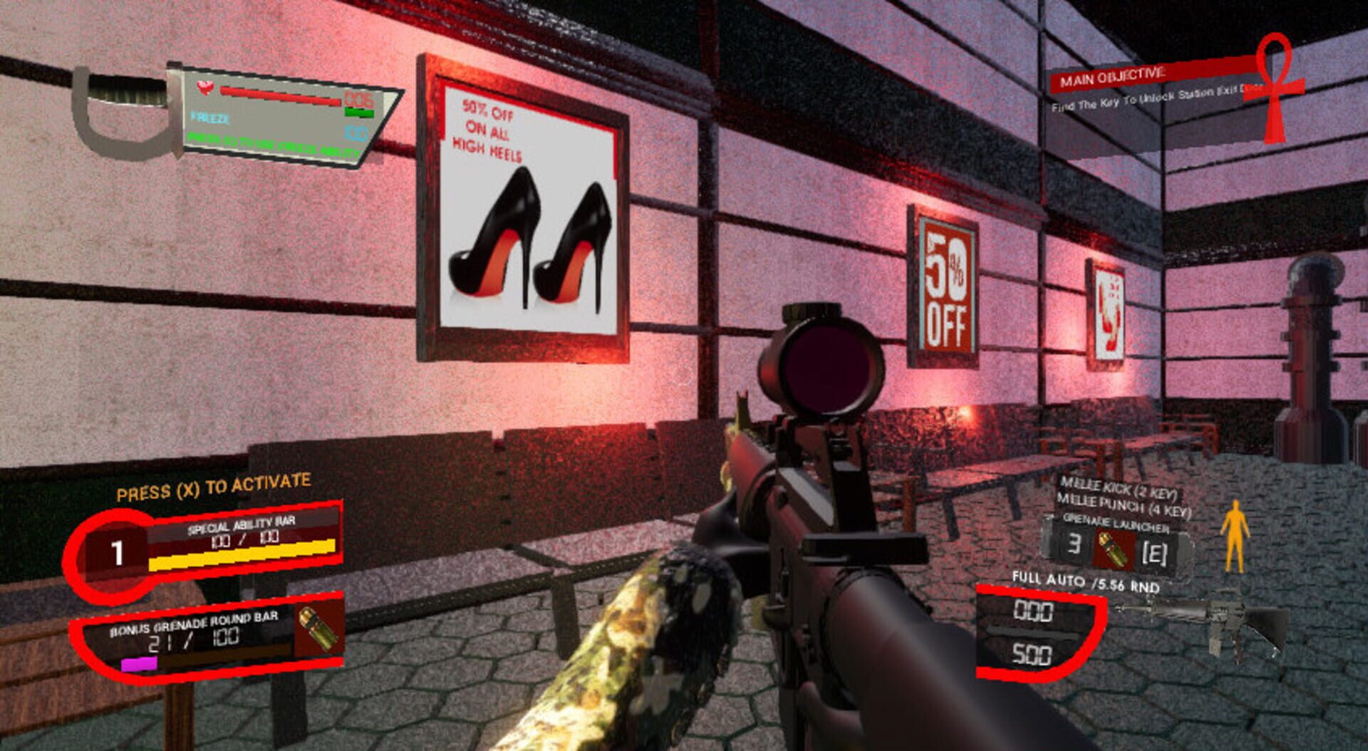 Lucky Pikinini: Zombie Rampage screenshot 1