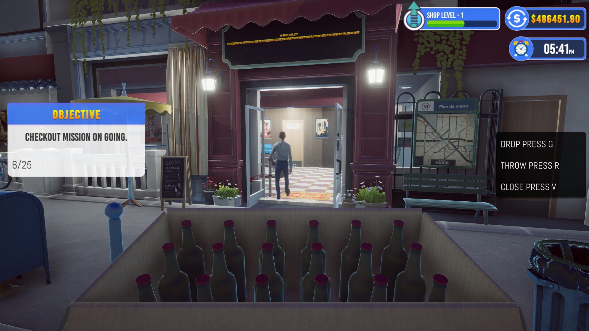 Liquor and Wine Shop Simulator: Store Simulator screenshot 1