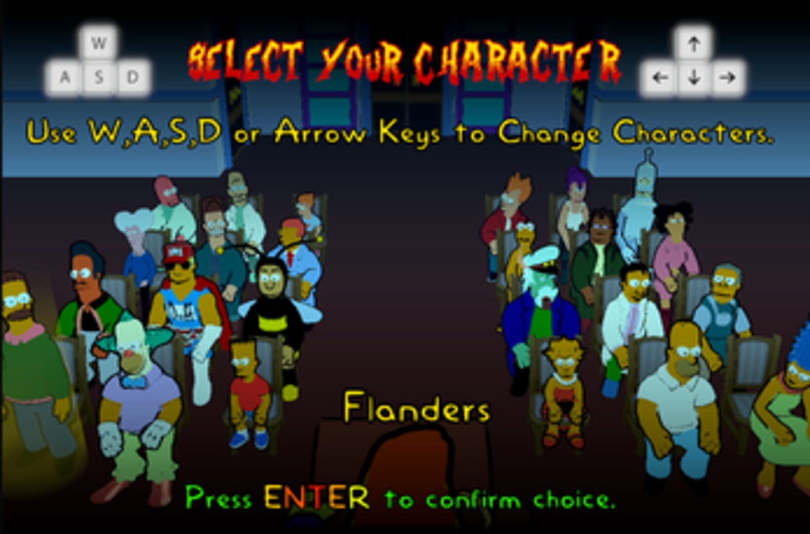 The Simpsons: Night of the Dolphin! screenshot 1