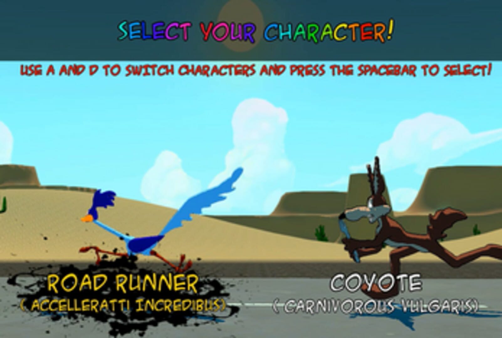 The Coyote Kills The Road Runner! screenshot 1