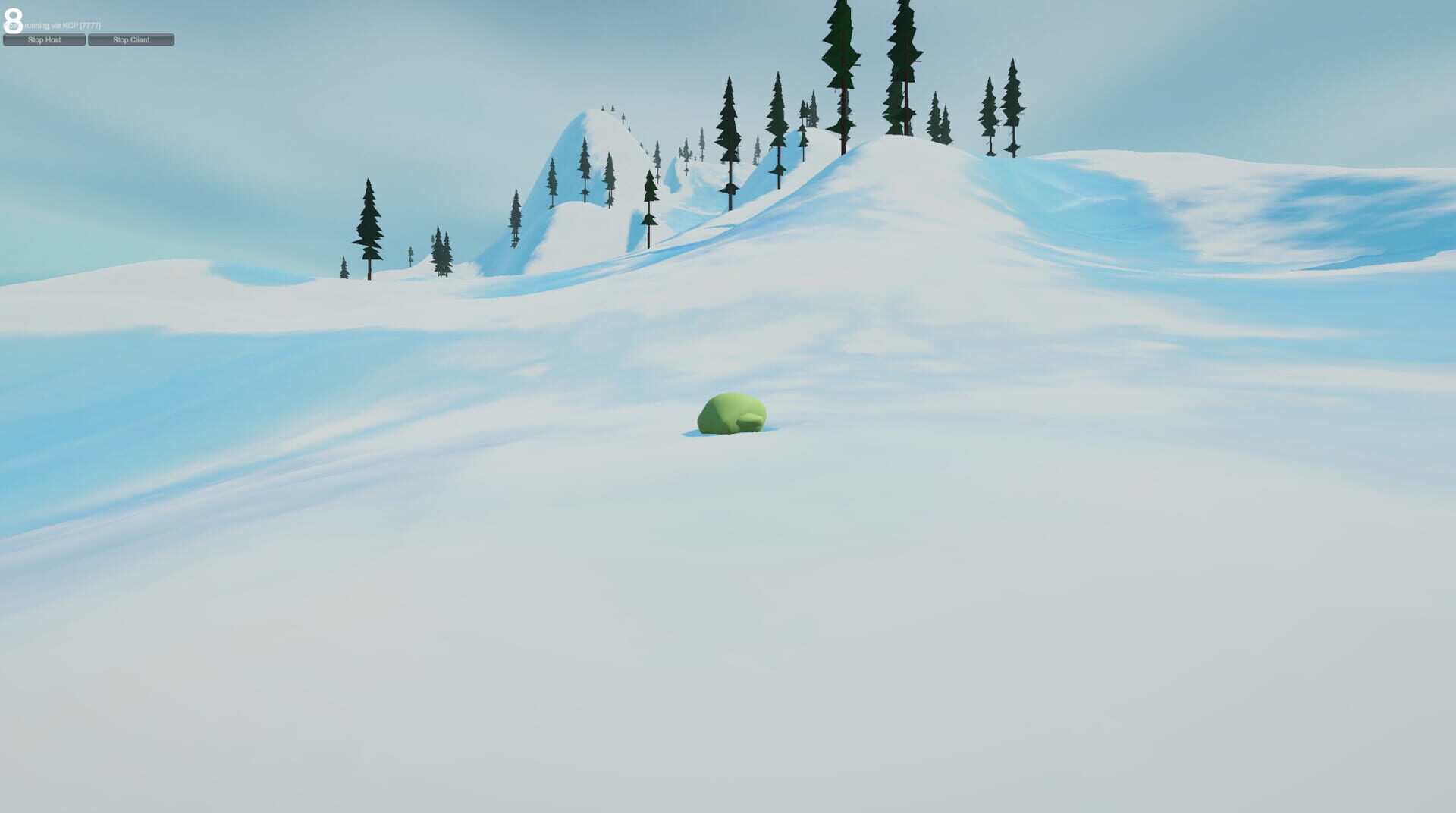 Sledding Game screenshot 1