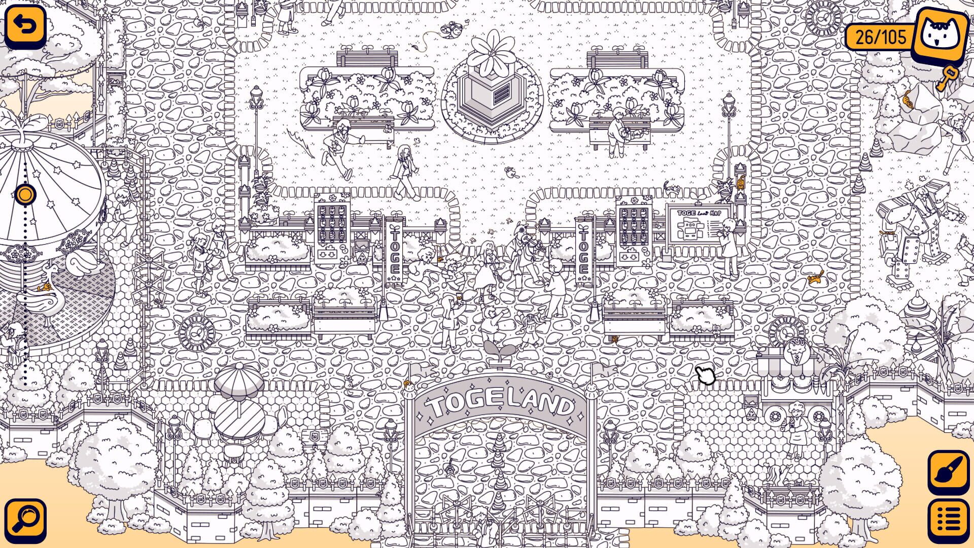 Cats and Seek: Toge Land screenshot 1