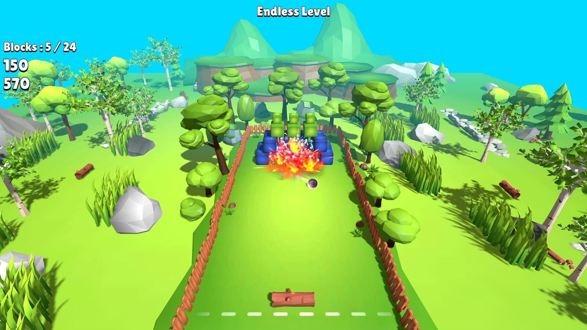 Toon Breakout 3D screenshot 1