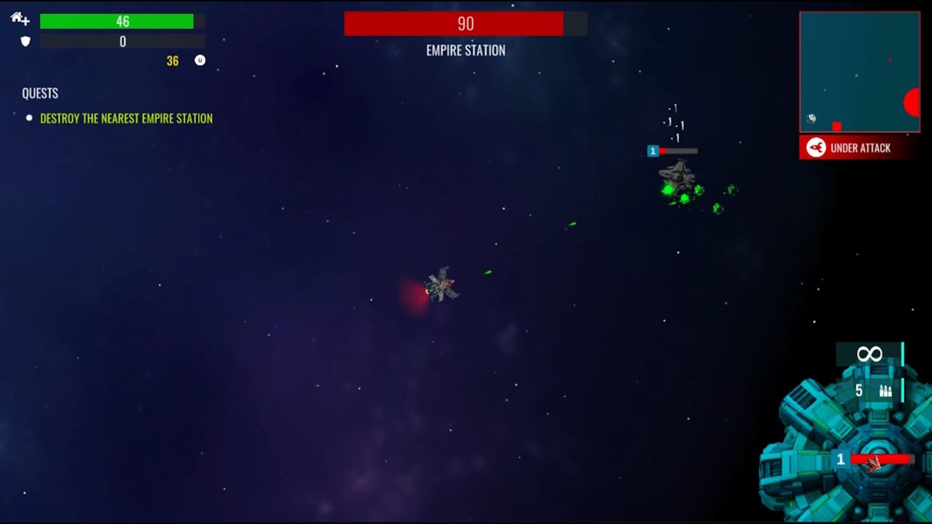 Space Battle screenshot 1