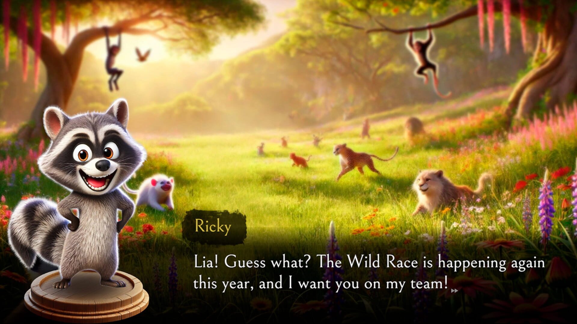 Little Animals: The Wild Race screenshot 1