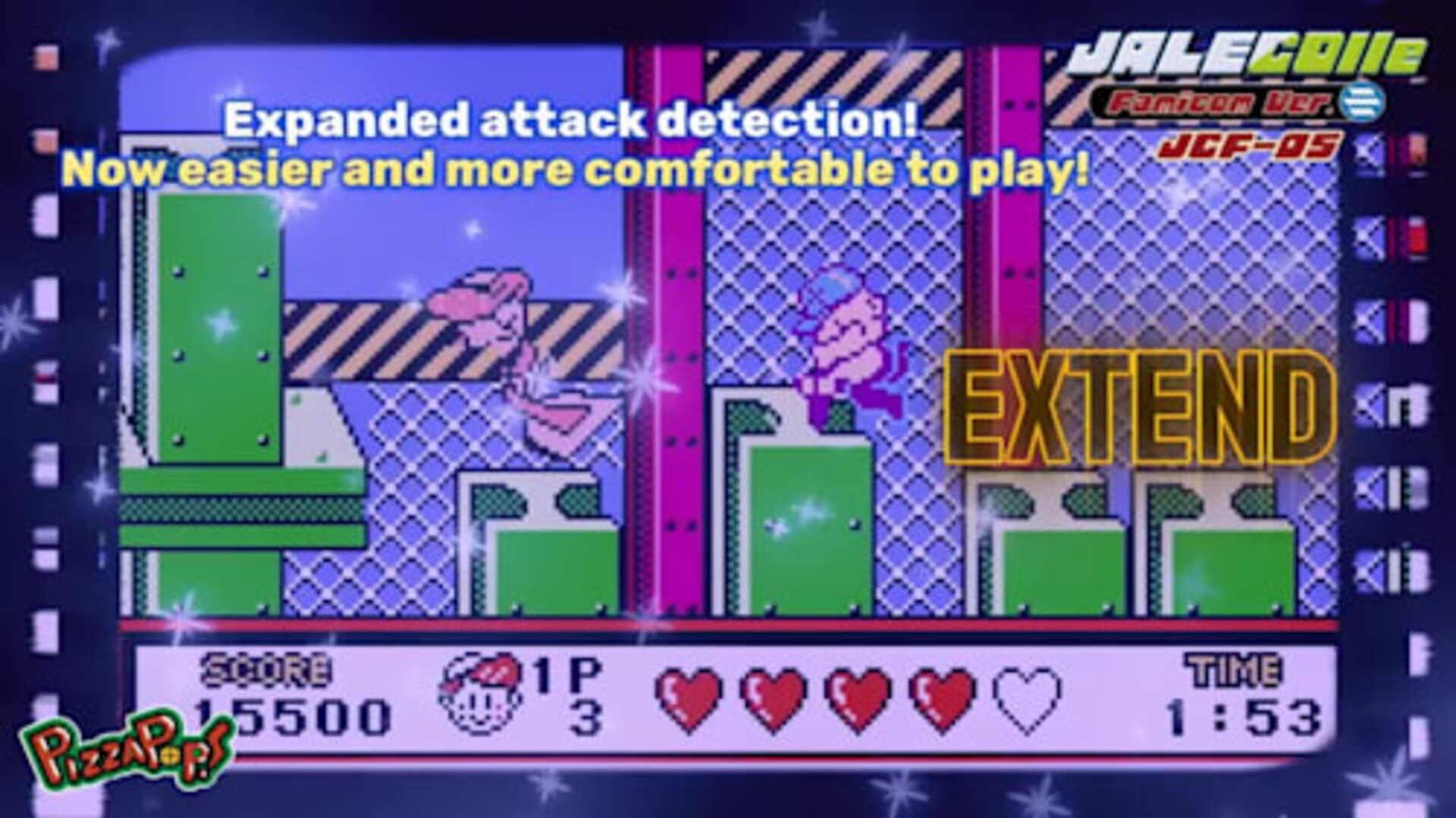 Jalecolle Famicom Ver. Pizza Pop! screenshot 1