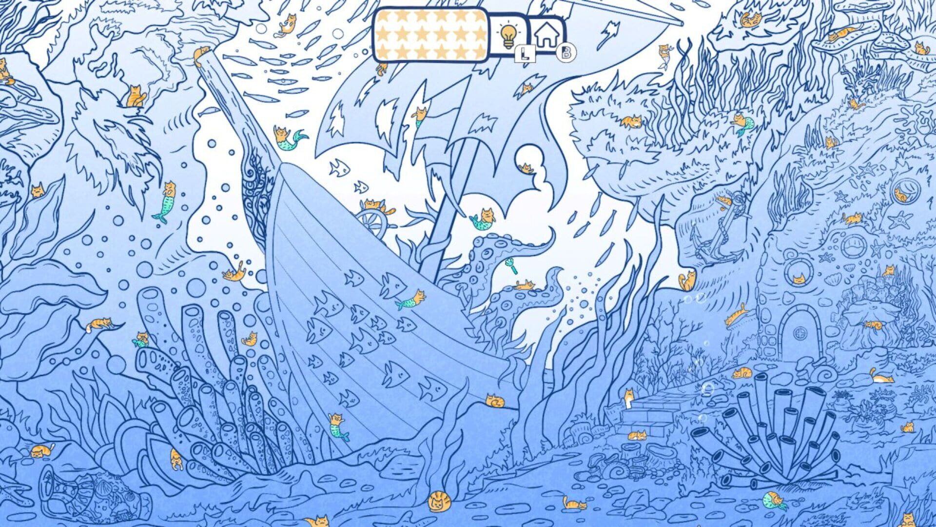 Cats Visiting Underwater World screenshot 1