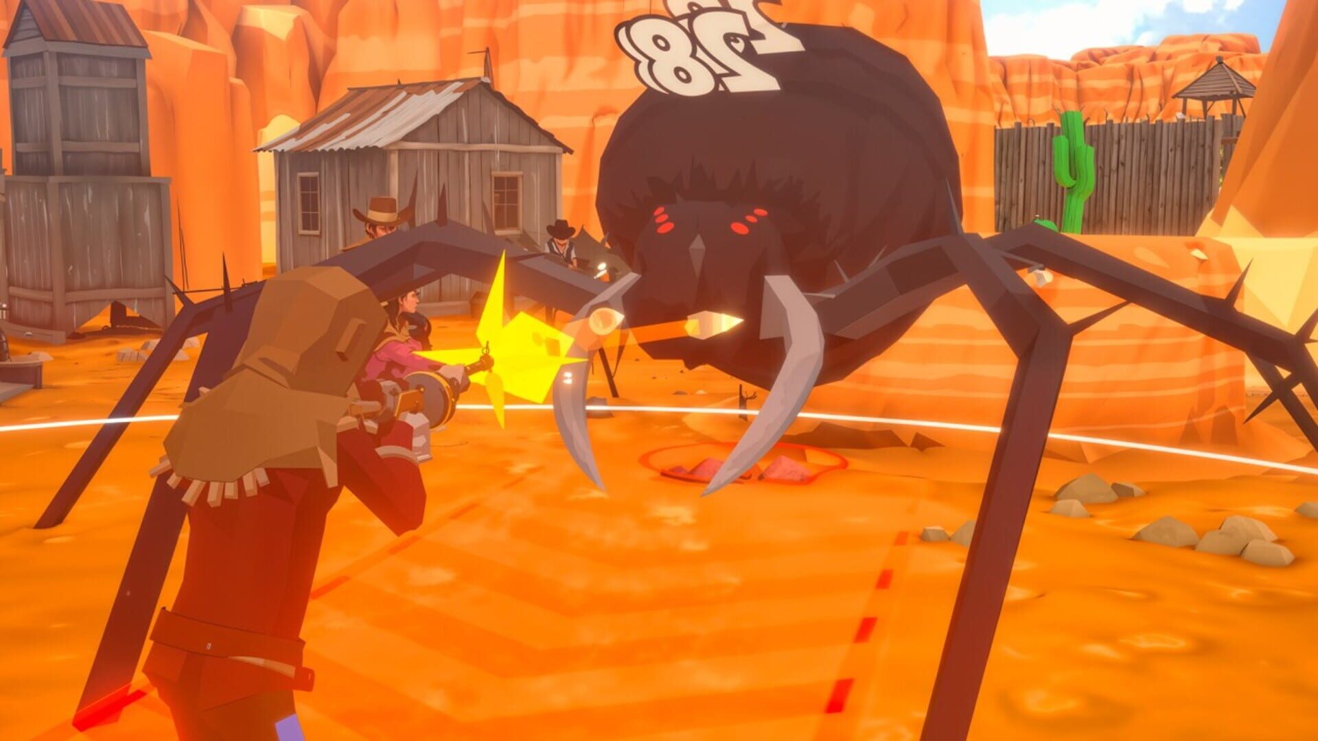 Cowboys vs. Zombies screenshot 1