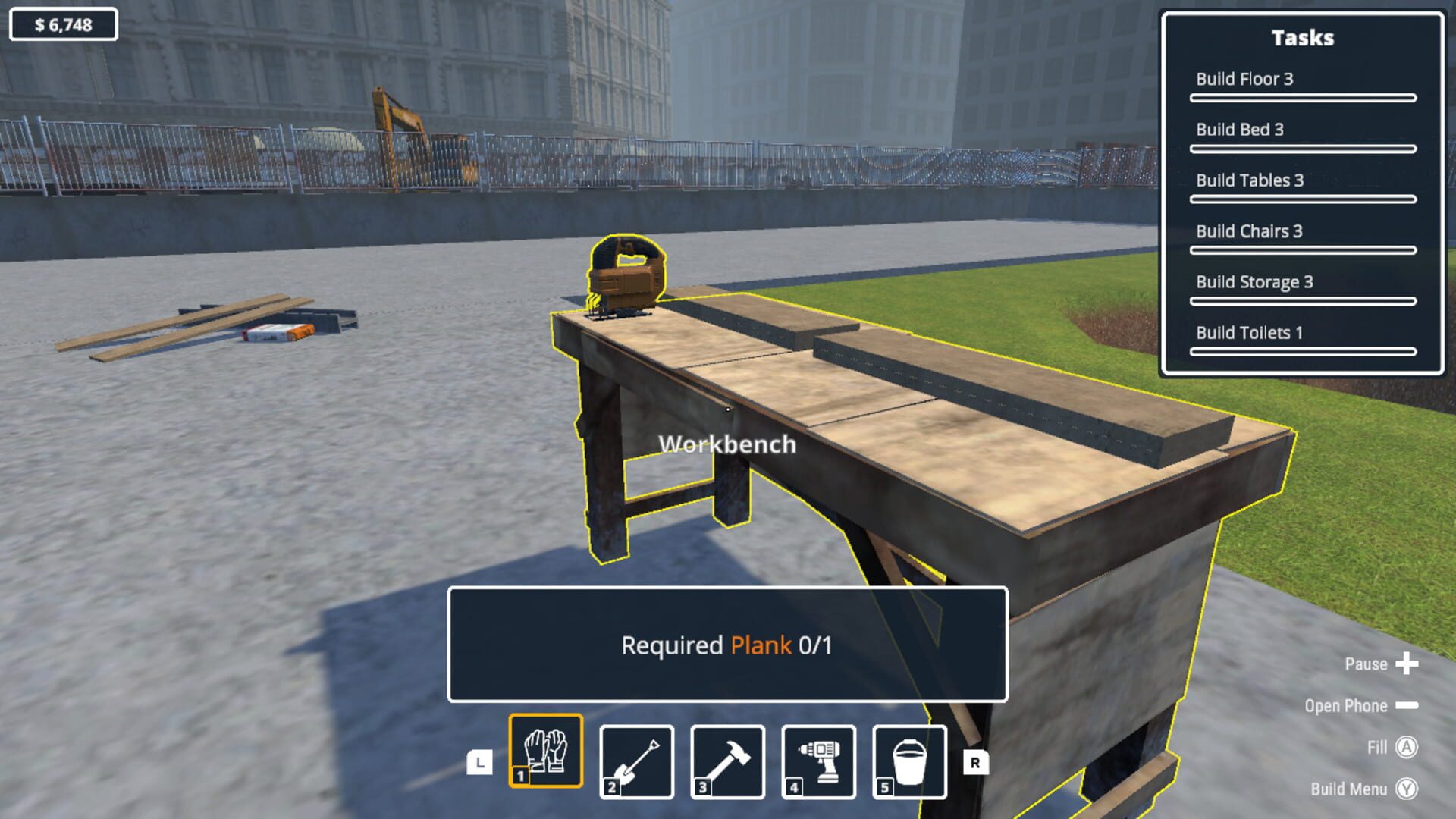 Bunker Builder & Construction Simulator screenshot 1
