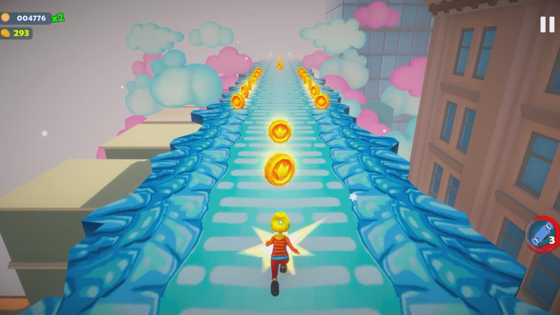 Subway Sprint Girl screenshot 1