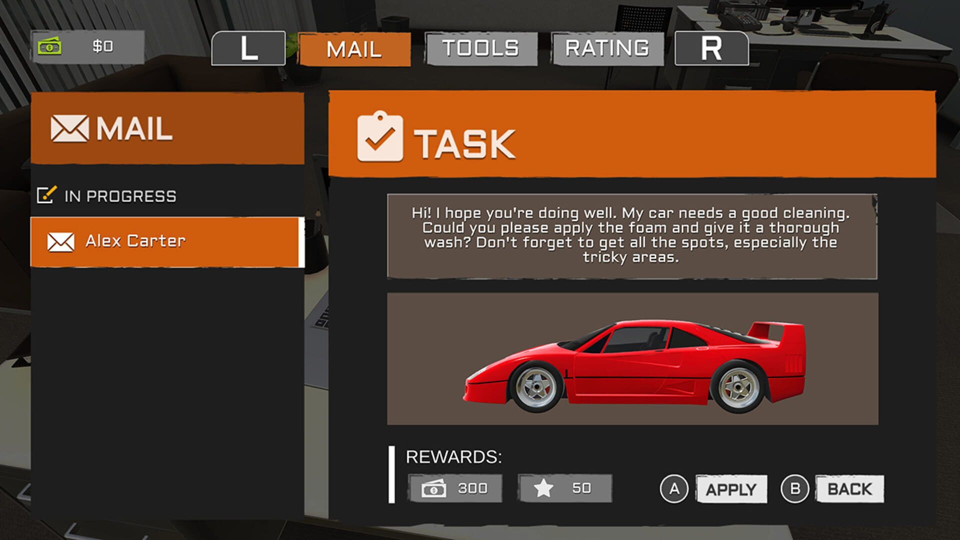 Car Detailing & Wash Simulator: Luxury Car Cleaner screenshot 1