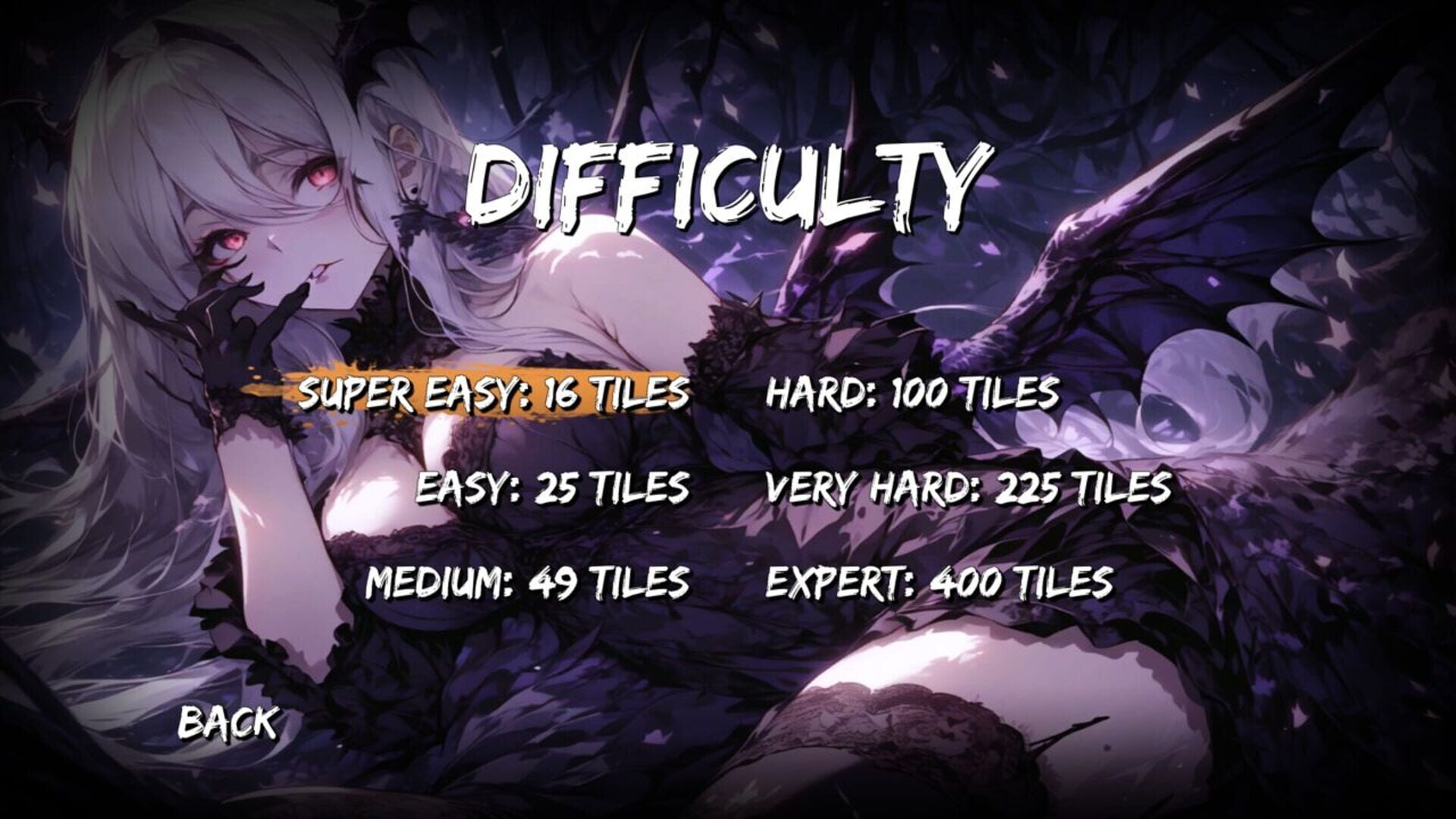 Vampire Waifu Puzzles screenshot 1