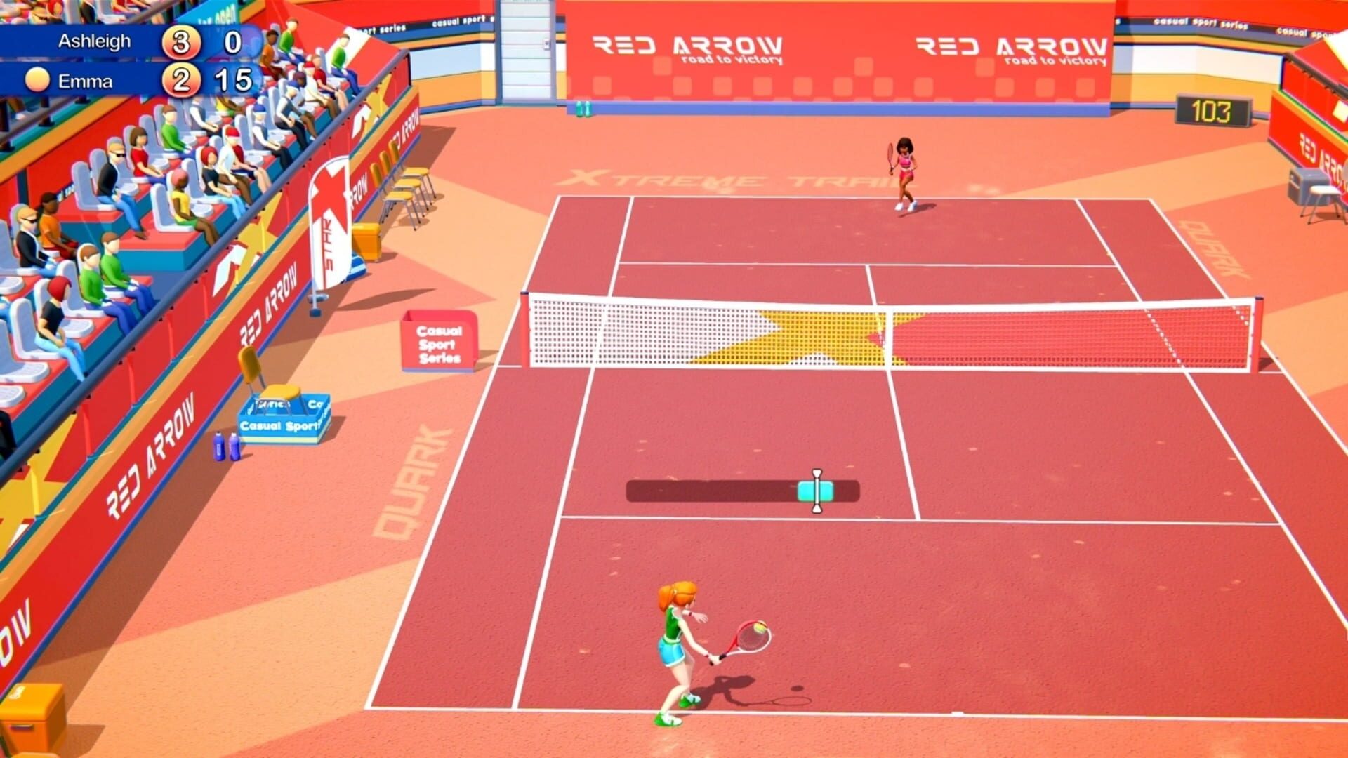 Casual Sport Series: Tennis screenshot 1