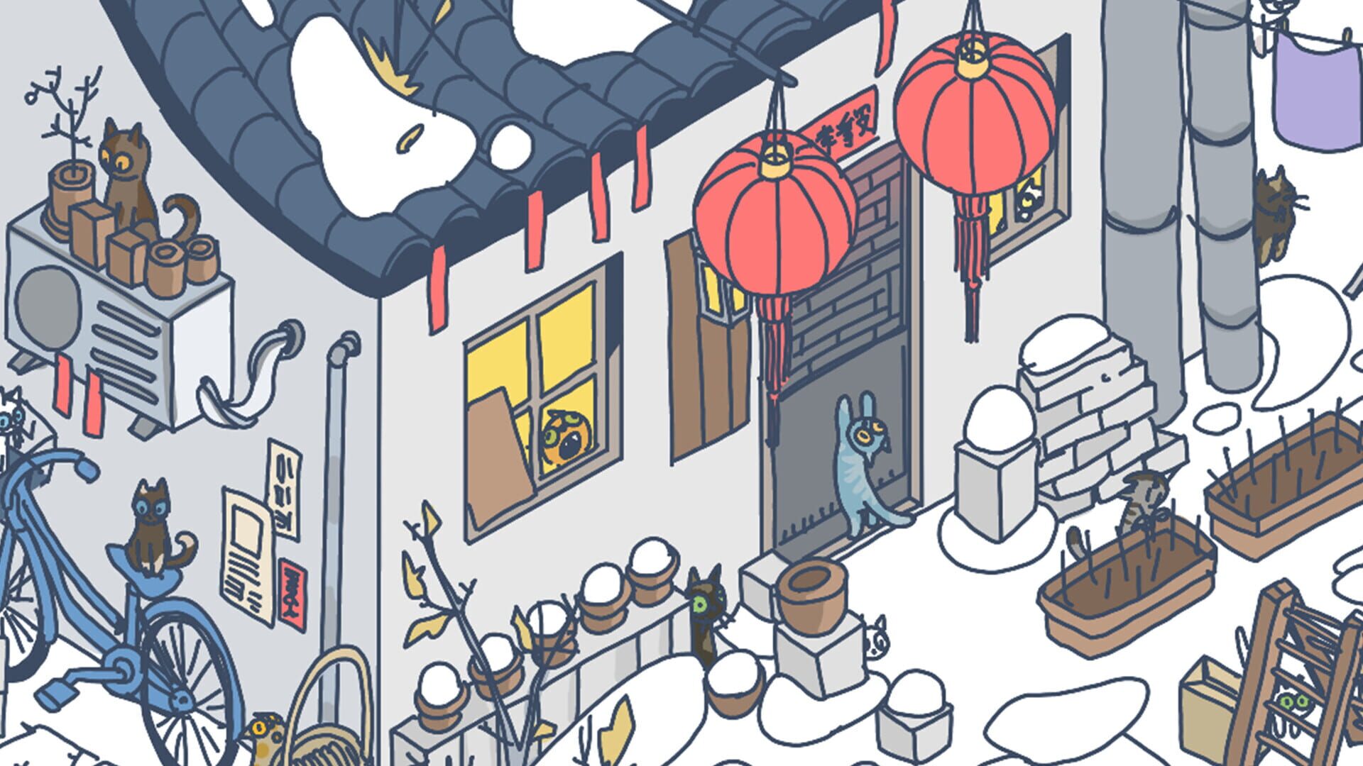 Secret Cats: Spring Festival screenshot 1