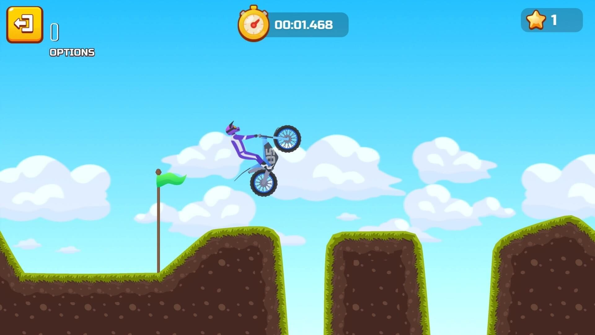Hill Climb on a Motorcycle screenshot 1