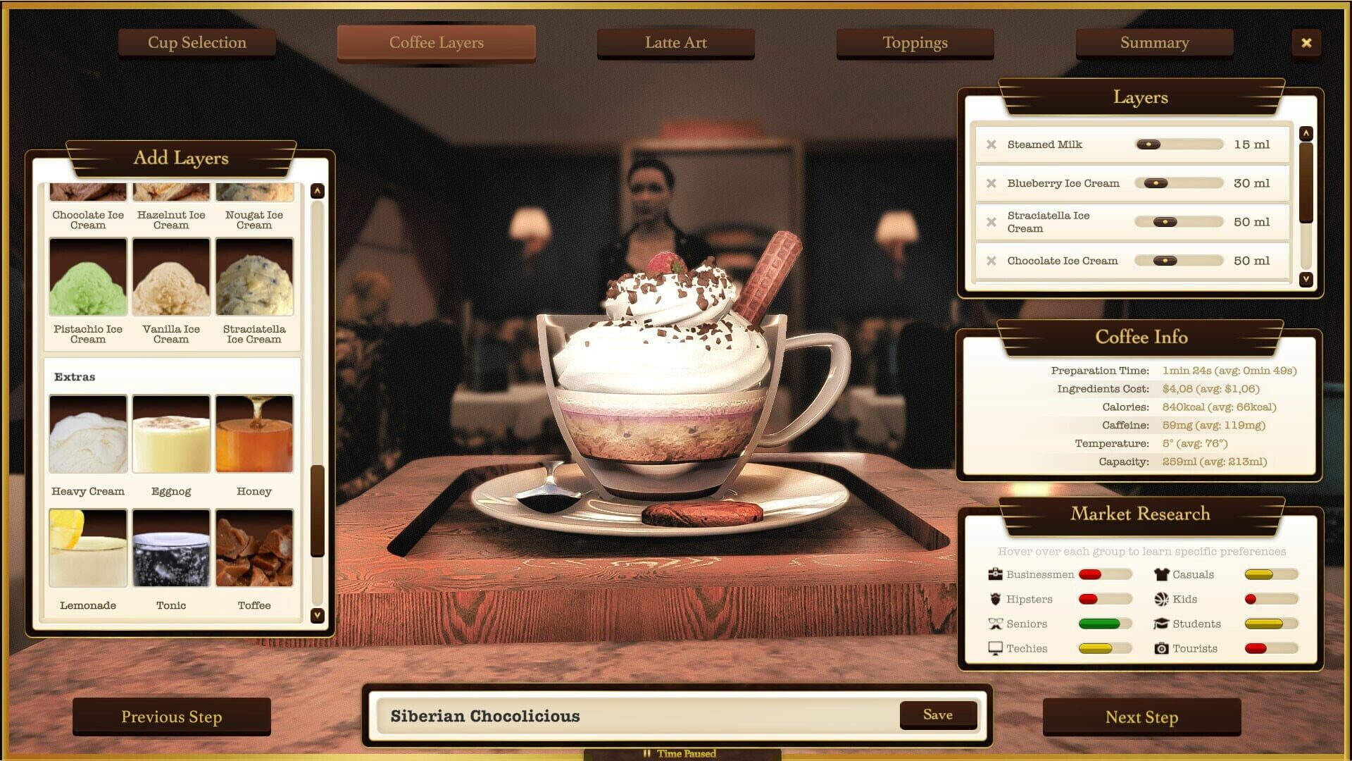 Espresso Tycoon & Thief Simulator screenshot 1