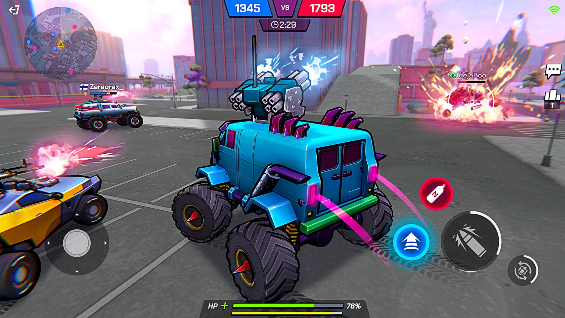 Battle Cars screenshot 1