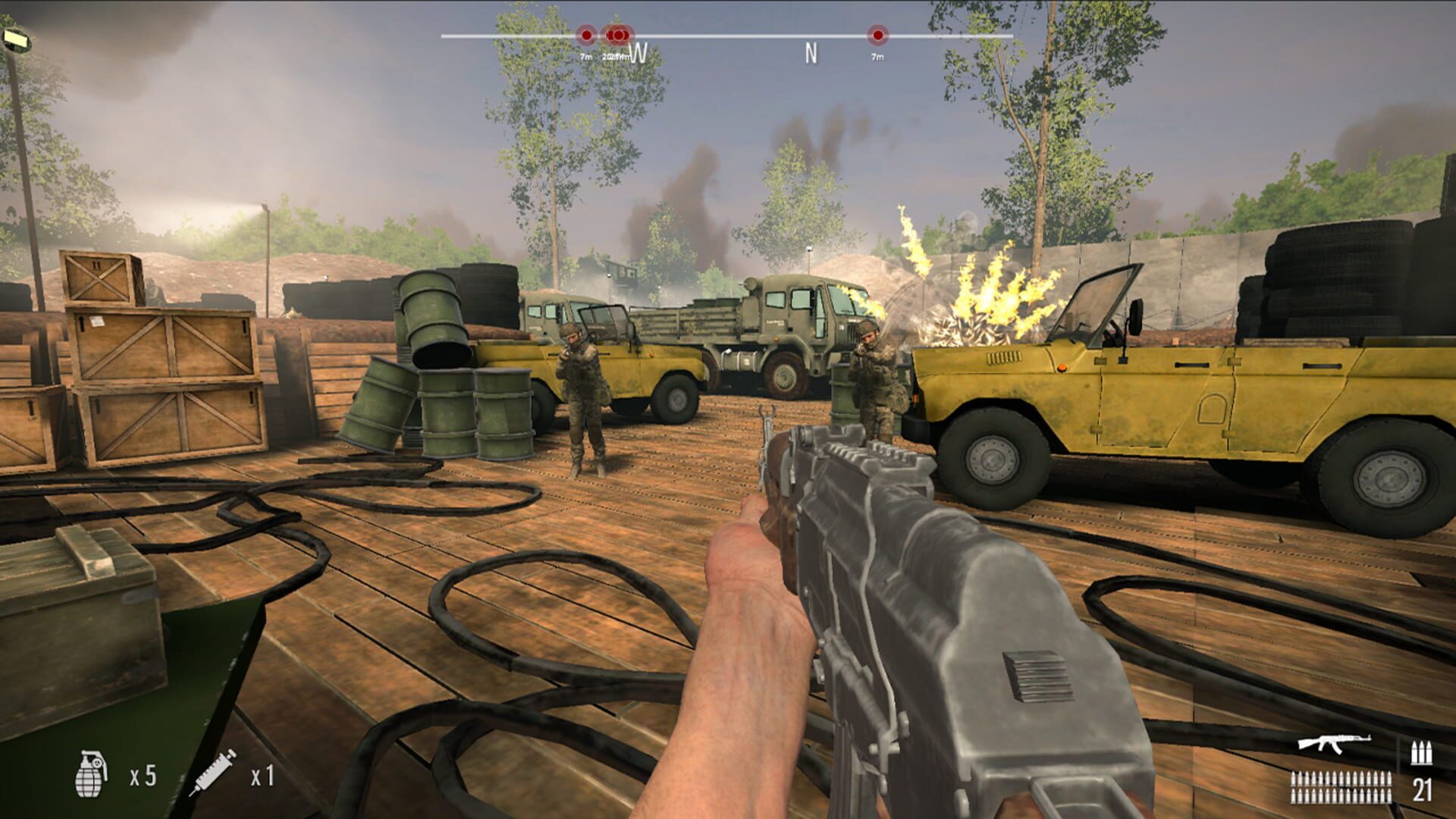 Battlefront Trench Warriors: Ops of Warfare & Trench Shooter: Warfare Tactics Bundle Collection screenshot 1