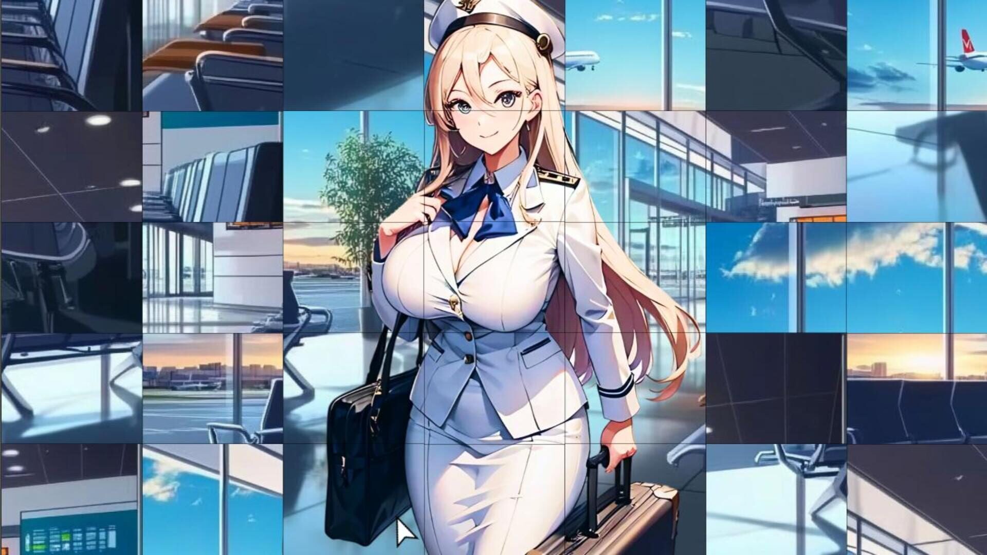 Hentai Stewardese Girls screenshot 1