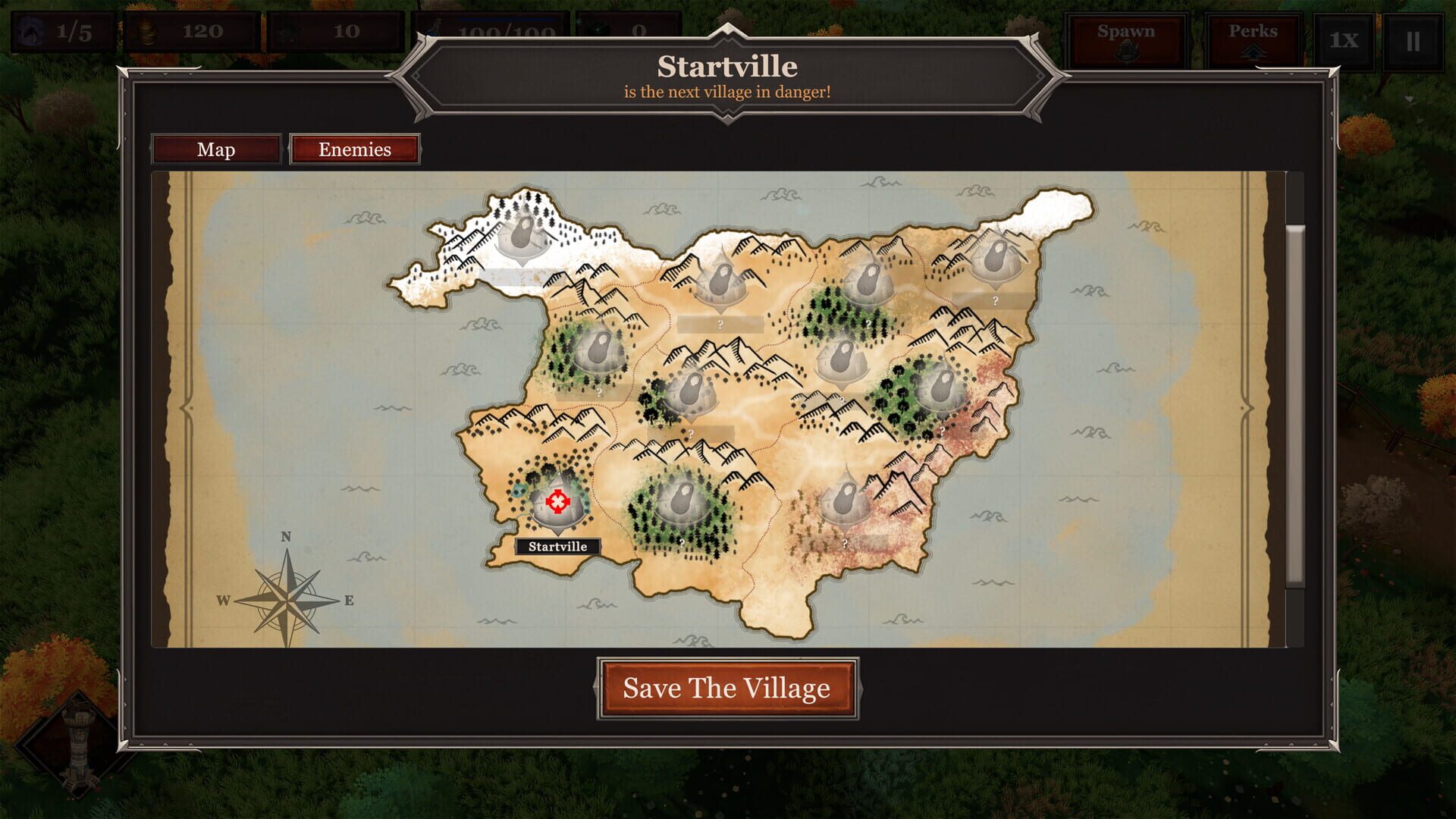 Save The Village: Tower Defense screenshot 1