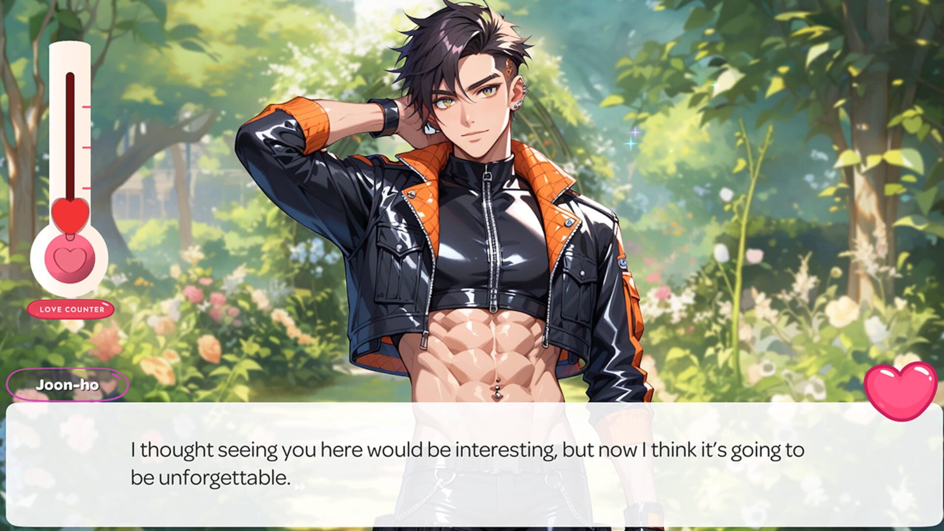 K-pop Idols Dating: Anime Love for B.SeveT screenshot 1